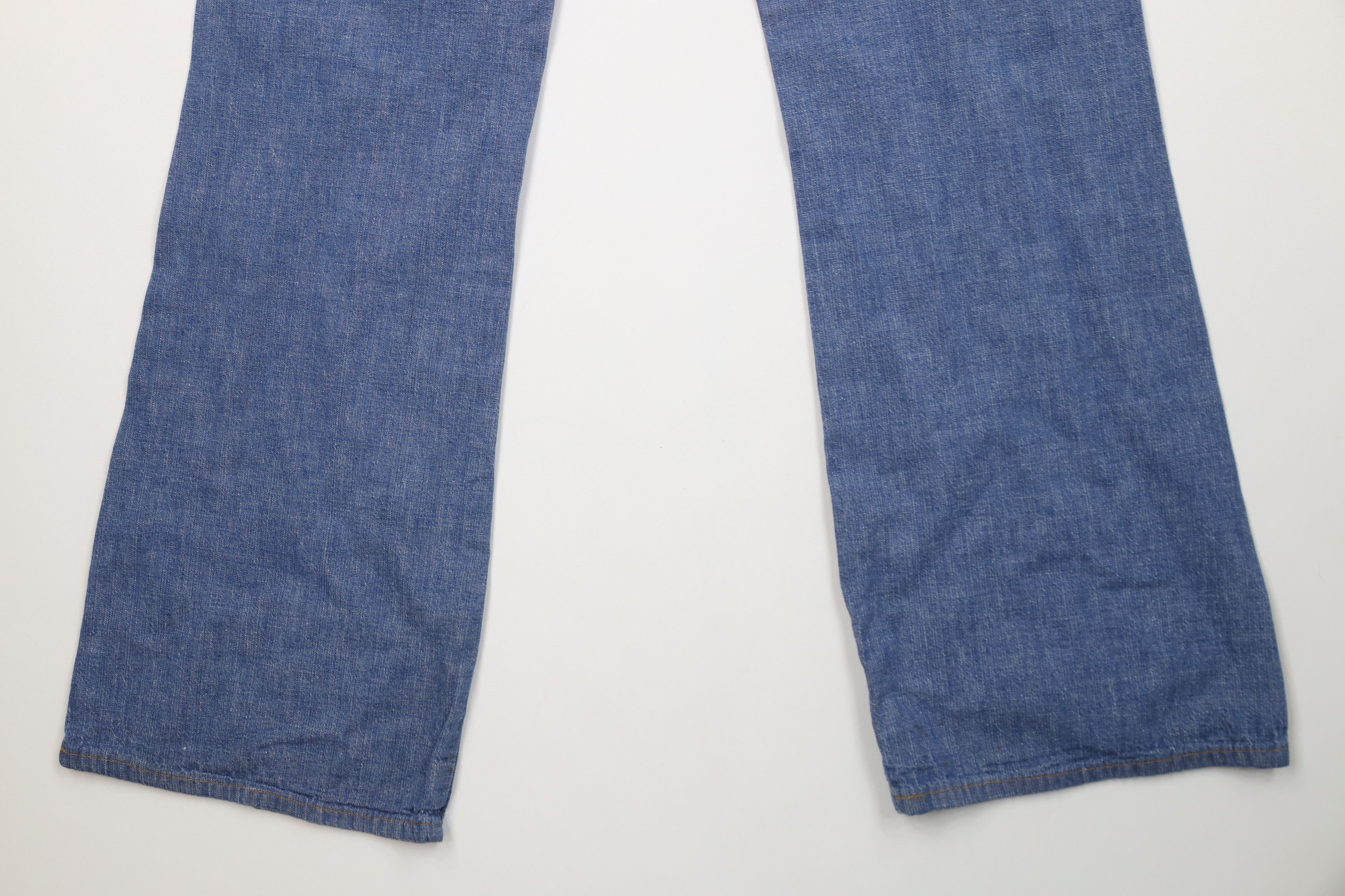 Vintage Vintage 70s Streetwear Flared Bell Bottoms Jeans Blue USA Size US 32 / EU 48 - 12 Thumbnail