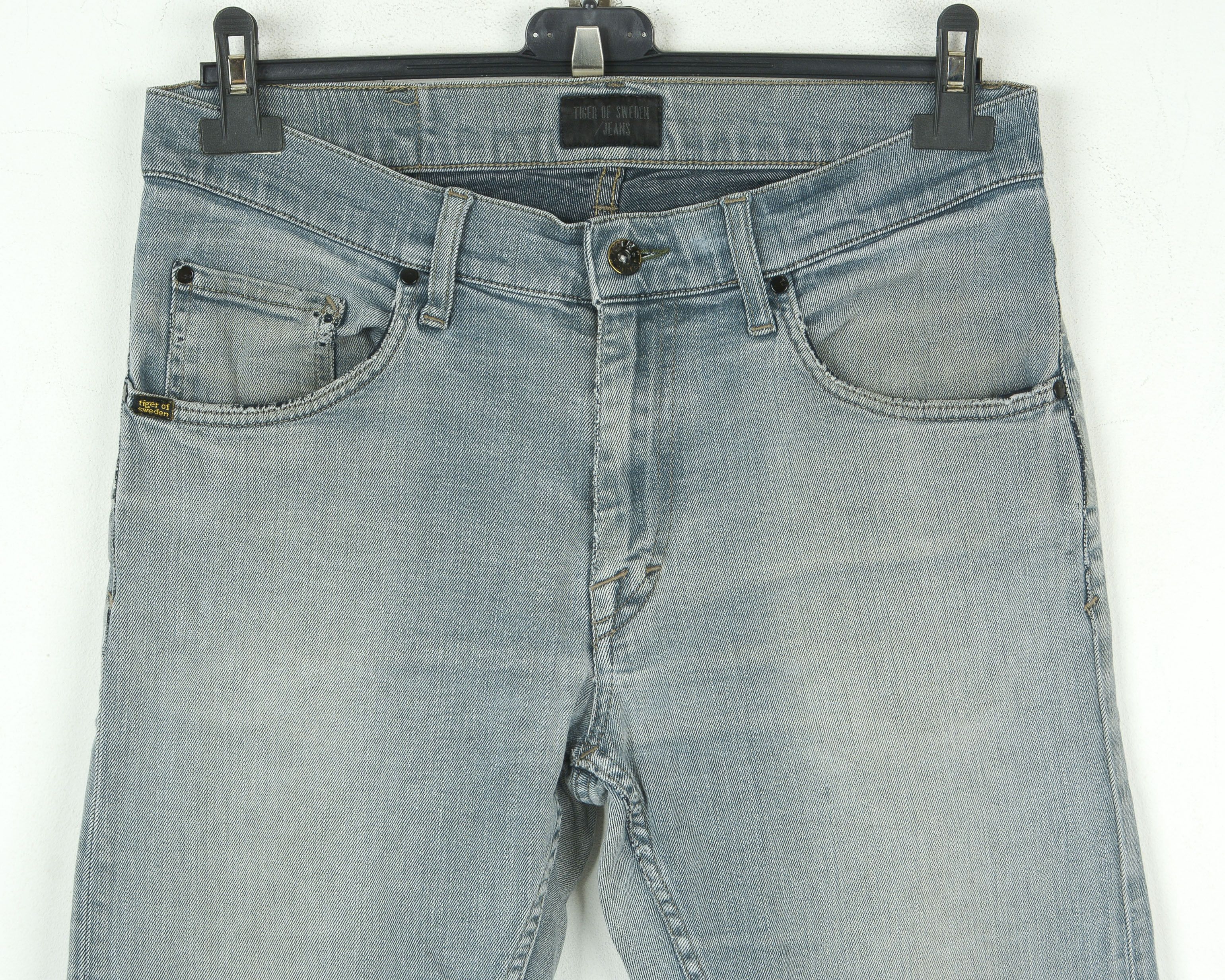 Tiger of Sweden Iggy Style W33 L34 Jeans Denim Pants Trousers Zip Fly Slim Size US 33 - 2 Thumbnail
