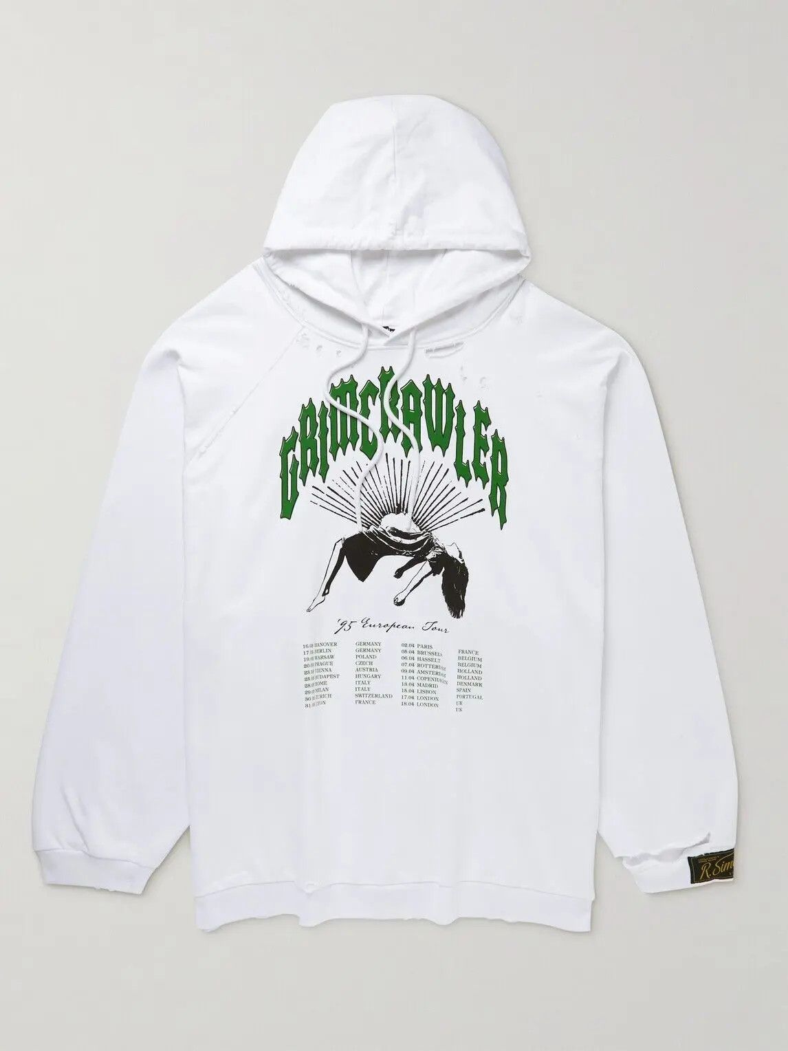 Raf Simons Raf Simons Grimcrawler Hoodie Size US XS / EU 42 / 0 - 1 Thumbnail