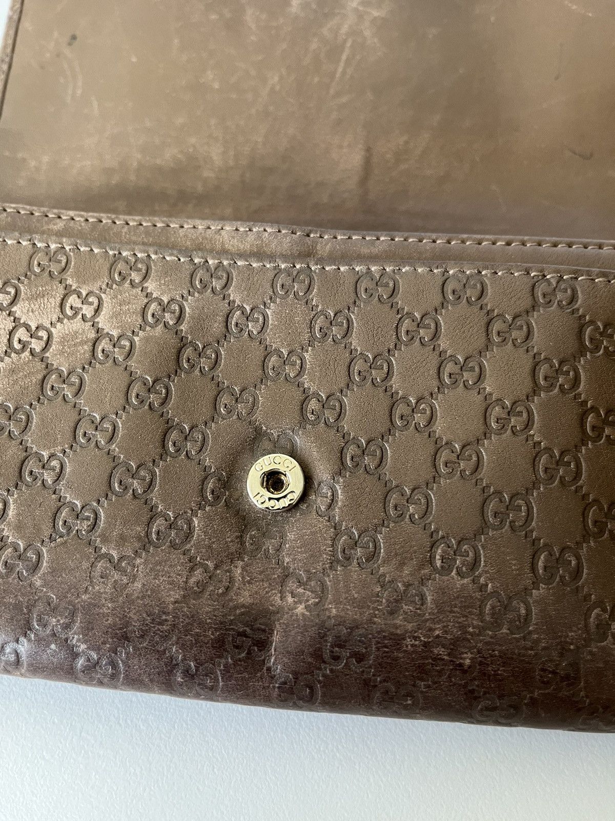 Gucci Gucci Micro Guccissima Leather Wallet Size ONE SIZE - 15 Thumbnail