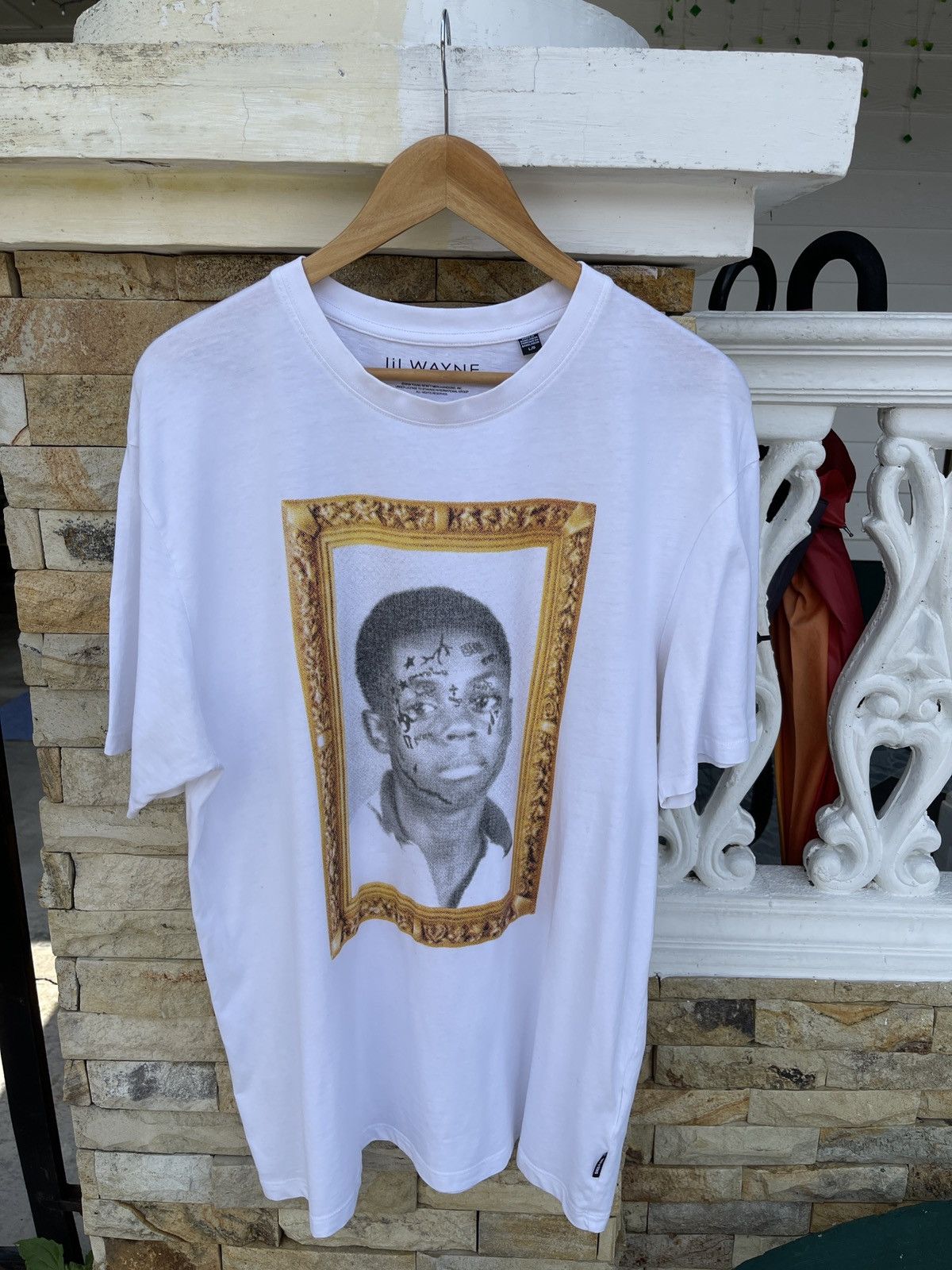 Last Drop🔥Rare🔥LIL WAYNE Young Money White Tee