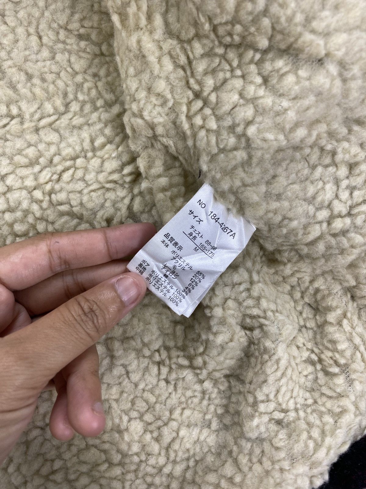Vintage Vintage Growth By Grail Lined Sherpa Wool Flannel Jacket Size US M / EU 48-50 / 2 - 12 Thumbnail