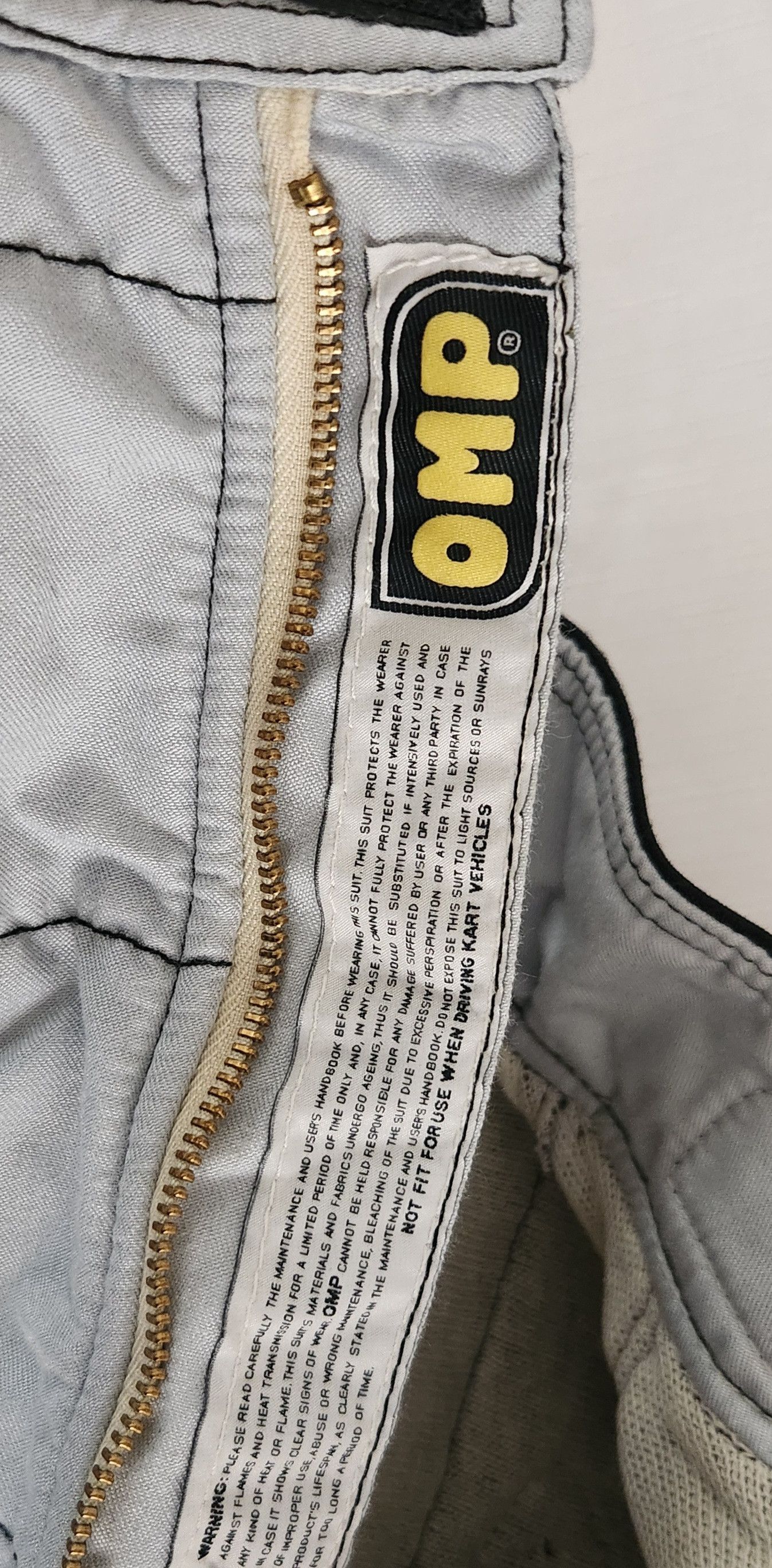 Vintage OMP Racing Fire Resistant Garment Suit Made in Italy Size 48 Size US M / EU 48-50 / 2 - 17 Thumbnail