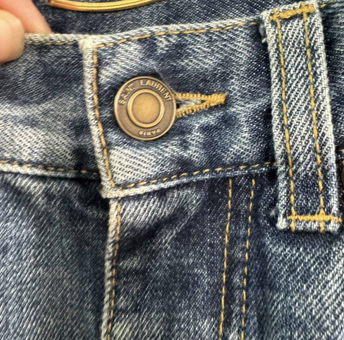 Saint Laurent Paris Saint Laurent jeans Size 24" / US 00 / IT 34 - 4 Thumbnail