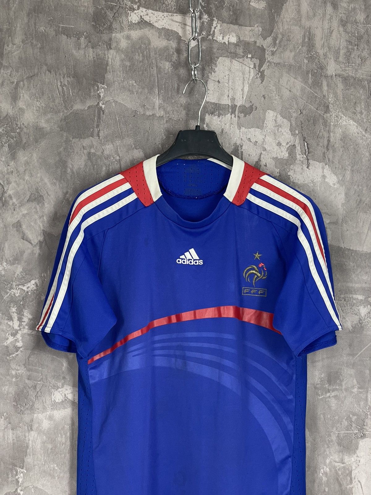 Vintage VINTAGE FRANCE 2007 HOME FOOTBALL SHIRT SOCCER JERSEY Size US M / EU 48-50 / 2 - 2 Thumbnail
