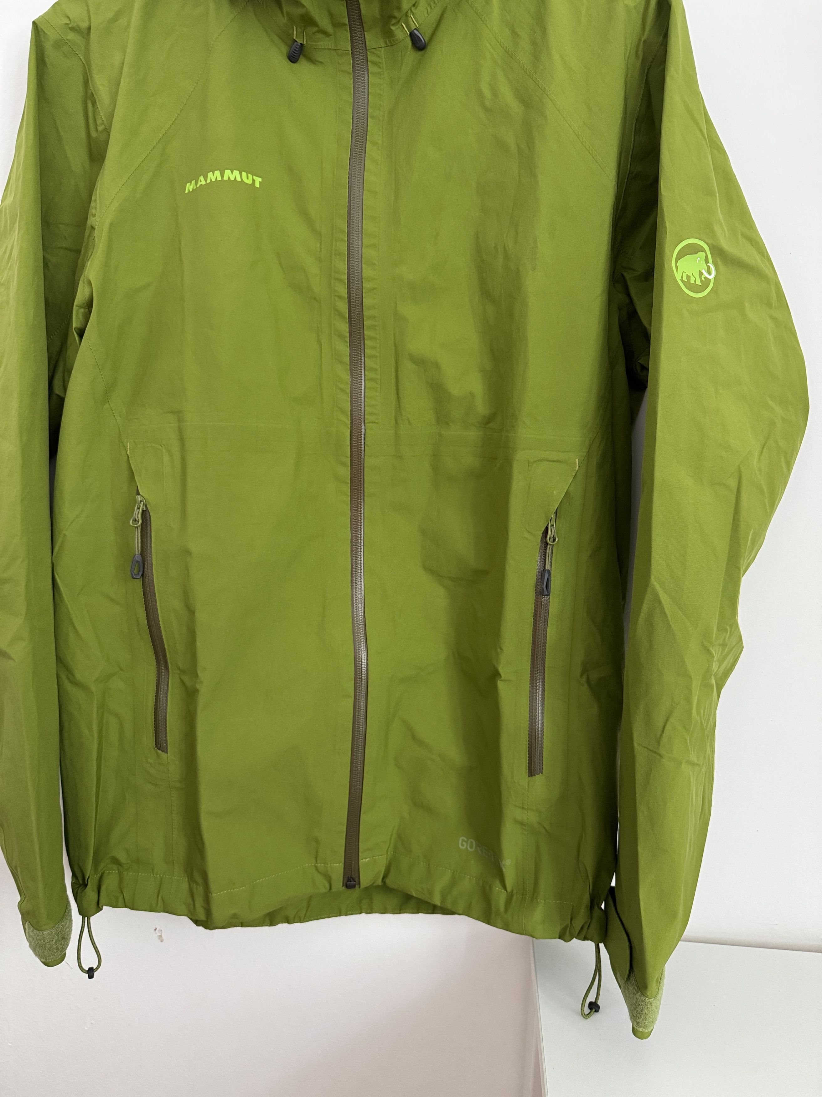 Mammut Mammut Gore-Tex Green Shell Jacket Hooded Hiking Rain Jacket Size US M / EU 48-50 / 2 - 3 Thumbnail