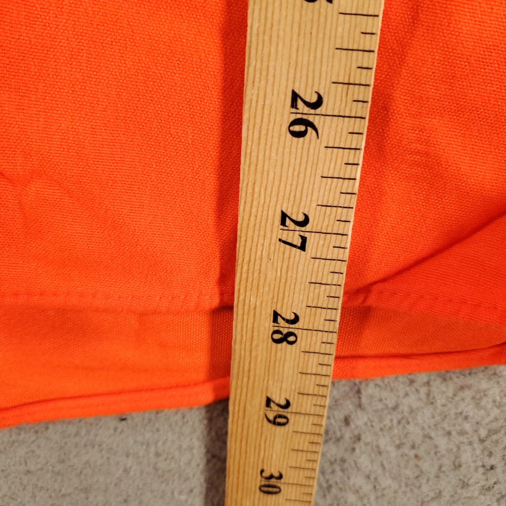 Hunter VINTAGE New Hunters Safety Orange Flannel Shirt Mens Medium Hunting Blaze NOS Old Stock SPORTS AFIELD Button-Up Size US M / EU 48-50 / 2 - 5 Thumbnail