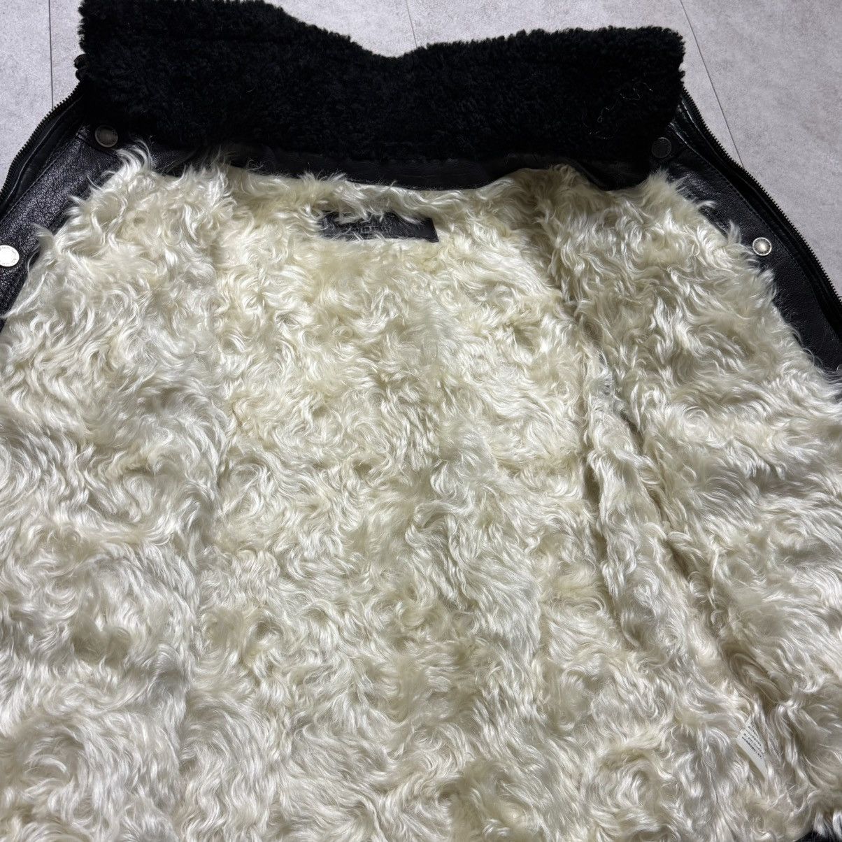 Neil Barrett Neil Barrett Shearling Fur Buffalo Leather Jacket Size US S / EU 44-46 / 1 - 9 Thumbnail