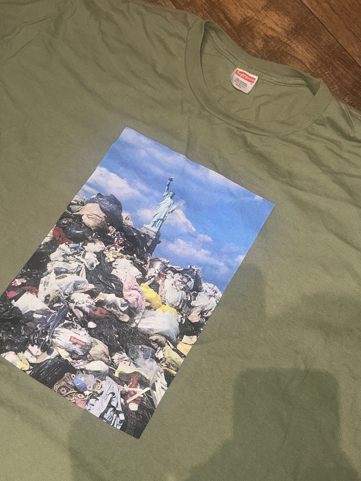 Supreme Supreme Trash Tee Size US XXL / EU 58 / 5 - 2 Thumbnail