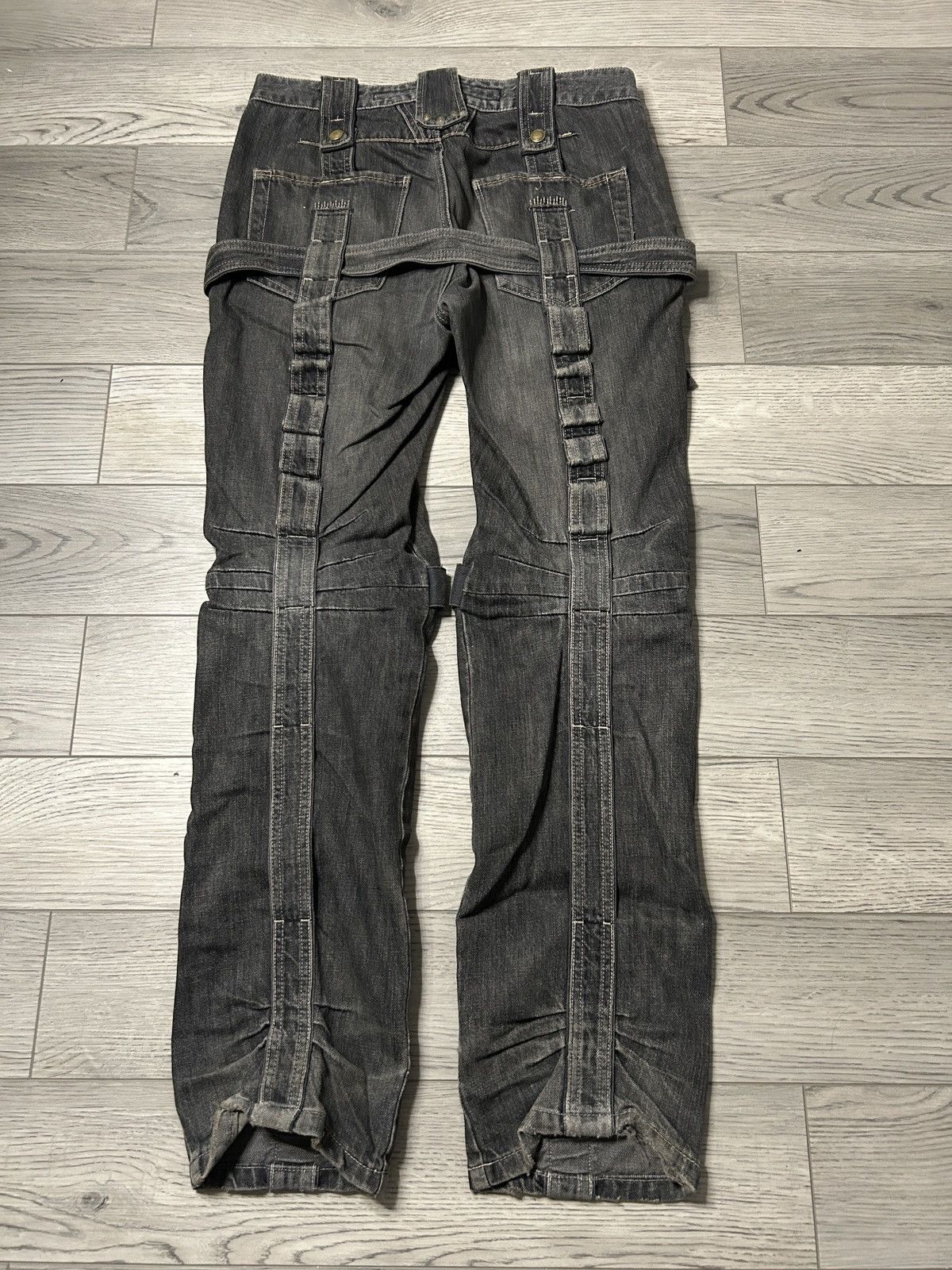 Marithe + Francois Girbaud Marithe Francois Girbaud Bondage Pants Size US 31 - 4 Thumbnail