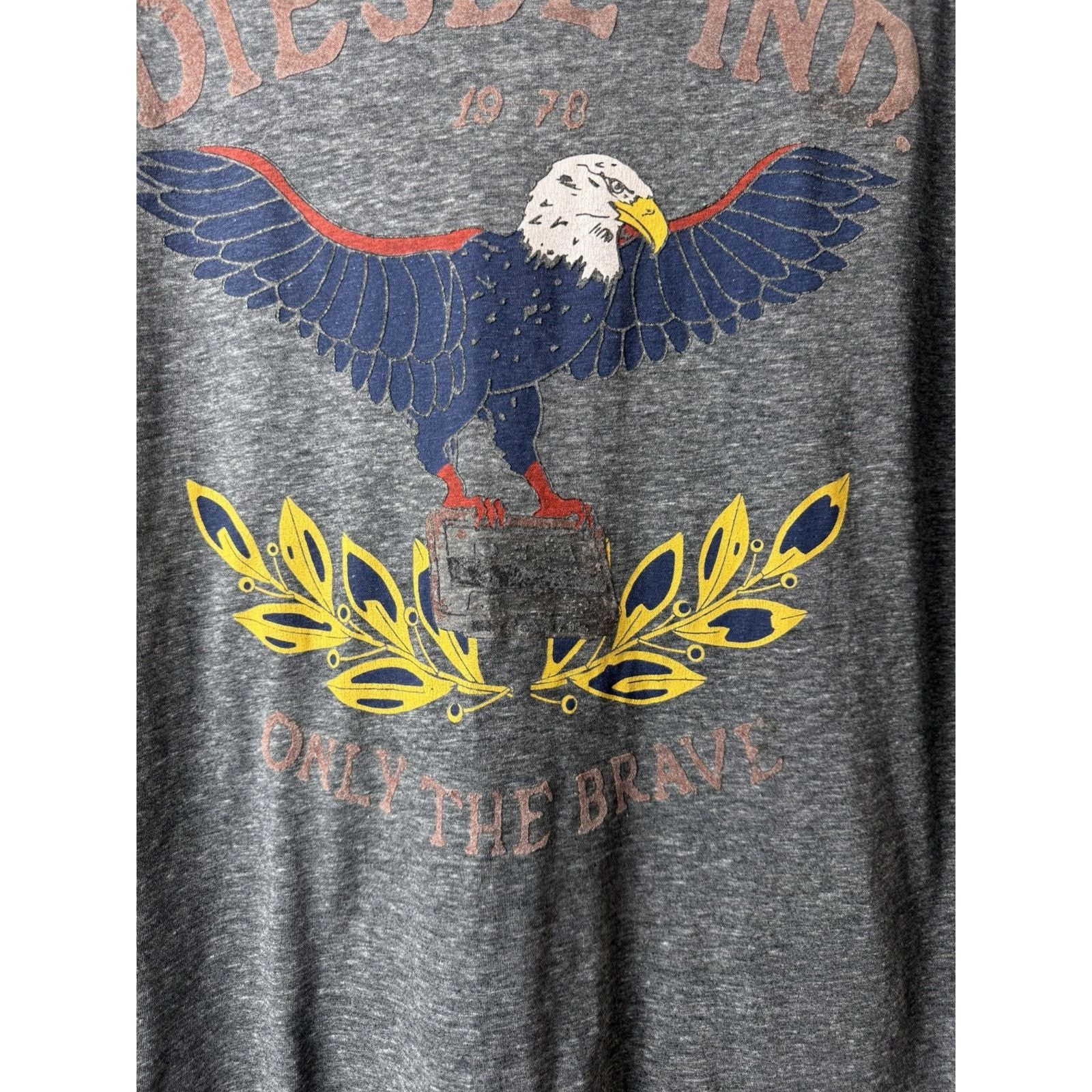 Diesel Y2K Vintage Diesel Eagle T Shirt American Style Size US L / EU 52-54 / 3 - 3 Thumbnail