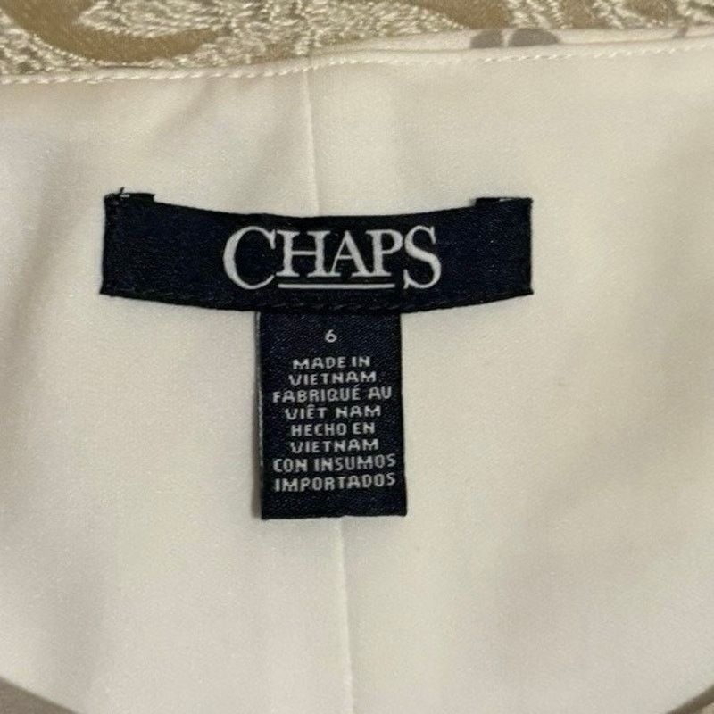 Chaps Chaps Ralph Lauren Floral Boatneck Sleeveless Dress Size 6 Size M / US 6-8 / IT 42-44 - 6 Thumbnail