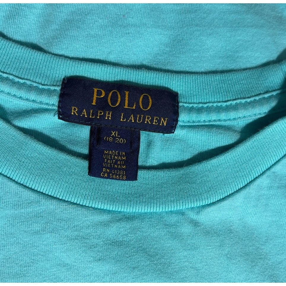 Polo Ralph Lauren POLO RALPH LAUREN Boy's / Youth XL 18-20 Crew Neck T-shirt Size US S / EU 44-46 / 1 - 8 Thumbnail