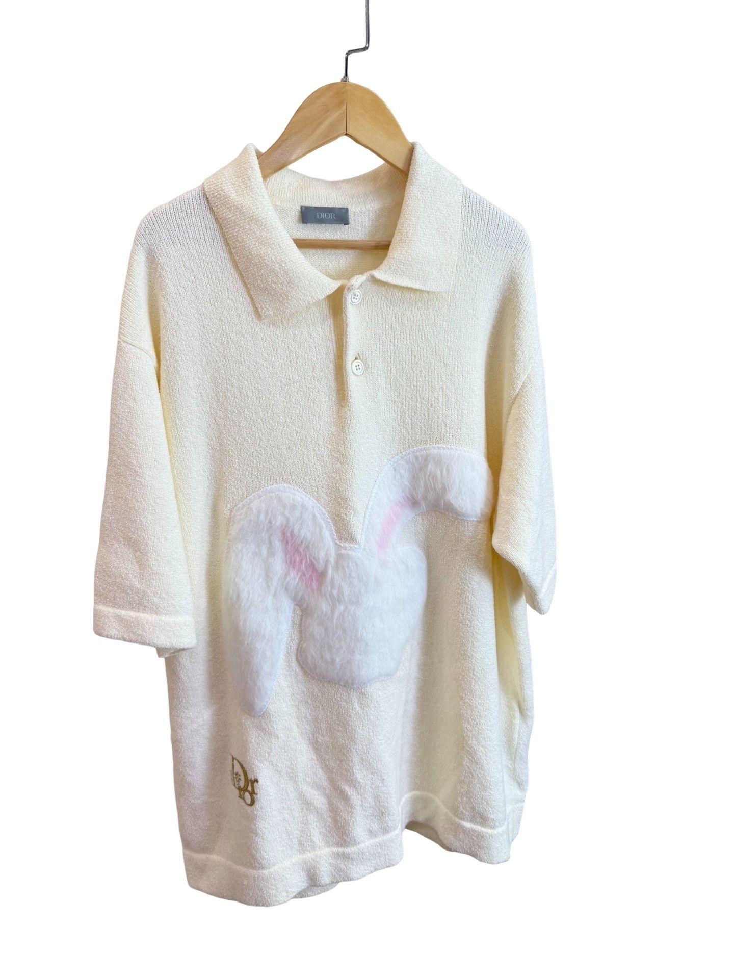Dior Dior x ERL Rabbit Embroidery Polo Shirt Size XL Size US XL / EU 56 / 4 - 1 Thumbnail