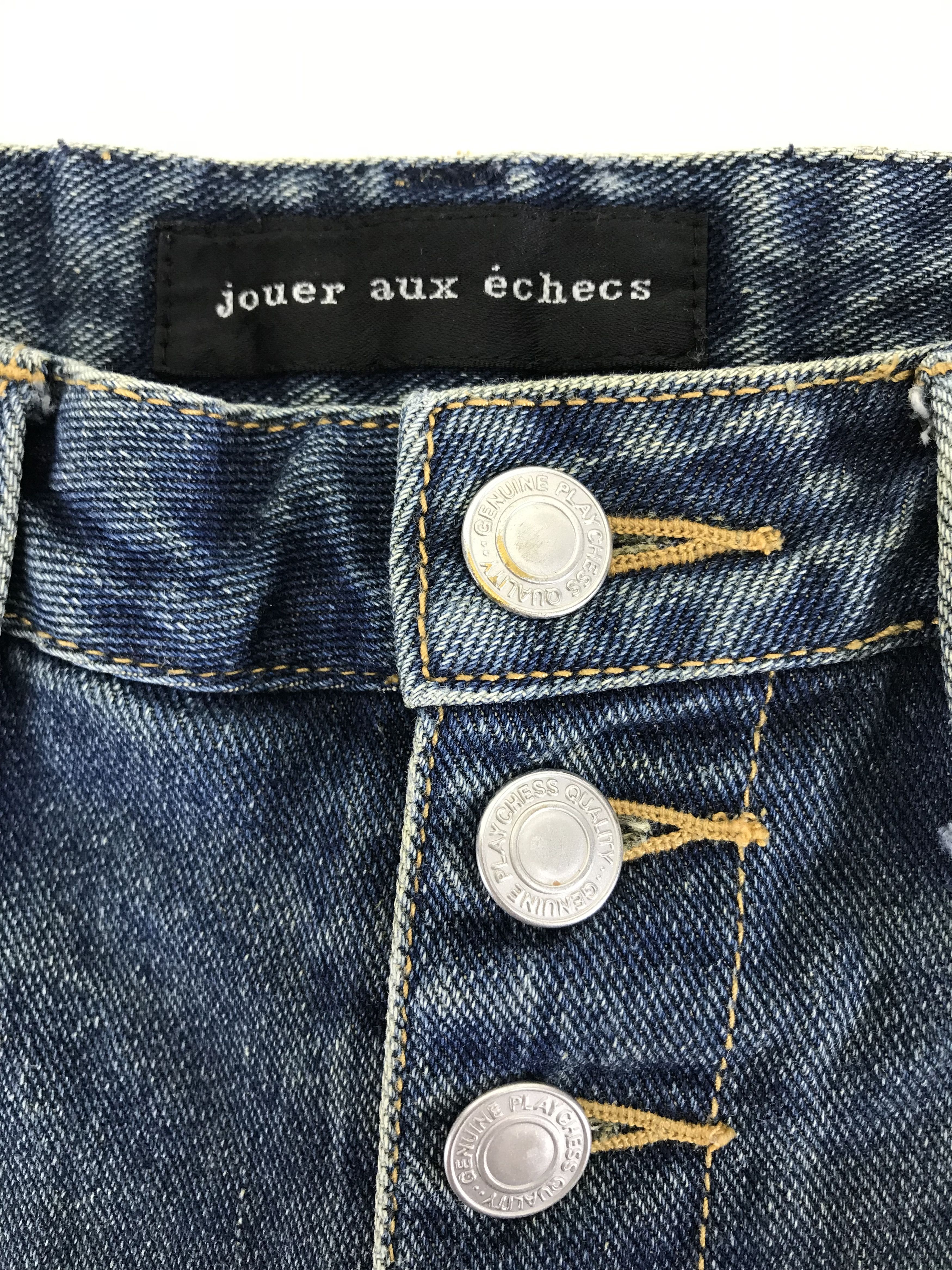 Japanese Brand Vintage Goa Lace-Up Flare Jeans Size US 29 - 10 Thumbnail