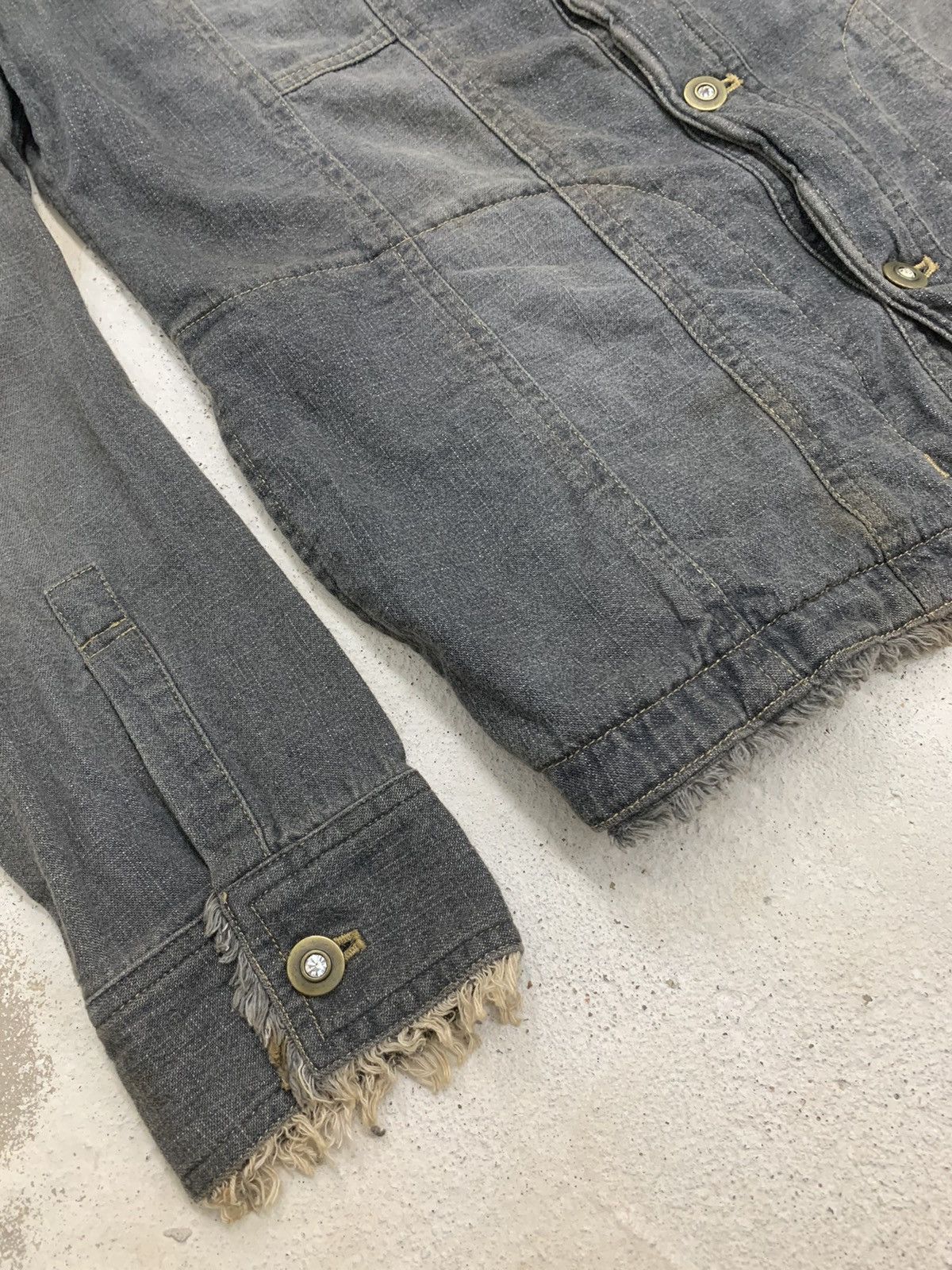 In The Attic Growth LGB Pearl Button In The Attic Fur Denim Size US S / EU 44-46 / 1 - 4 Thumbnail