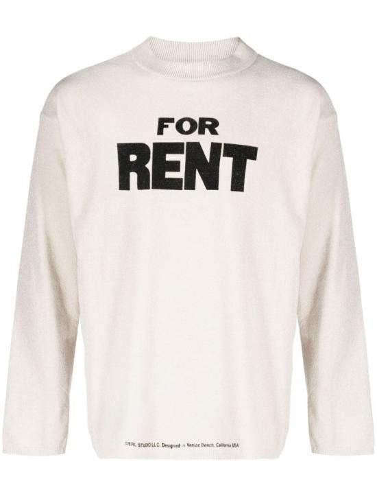 ERL ERL Men Sweater ERL07N026 WHITE White Size US L / EU 52-54 / 3 - 1 Thumbnail