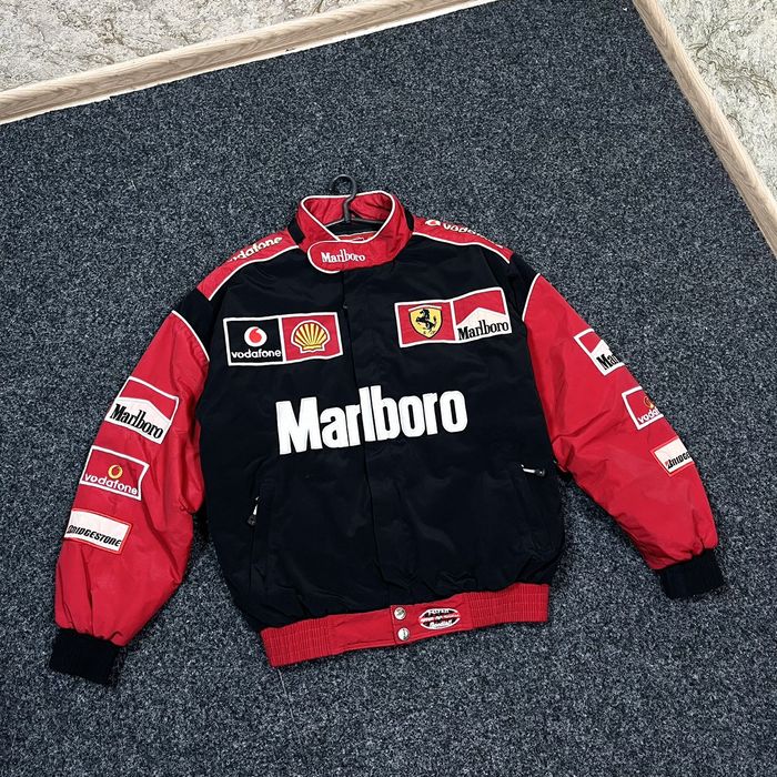 Marlboro Ferrari Marlboro jacket racing vintage | Grailed