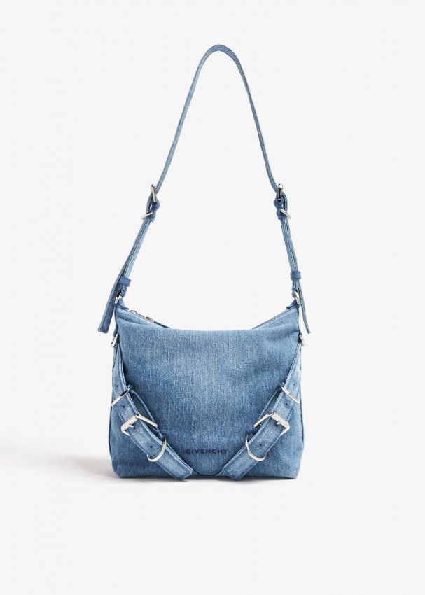 Givenchy o1srvl11e1124 Size: OS / Voyou Small Crossbody Bag in Blue Size ONE SIZE - 1 Thumbnail