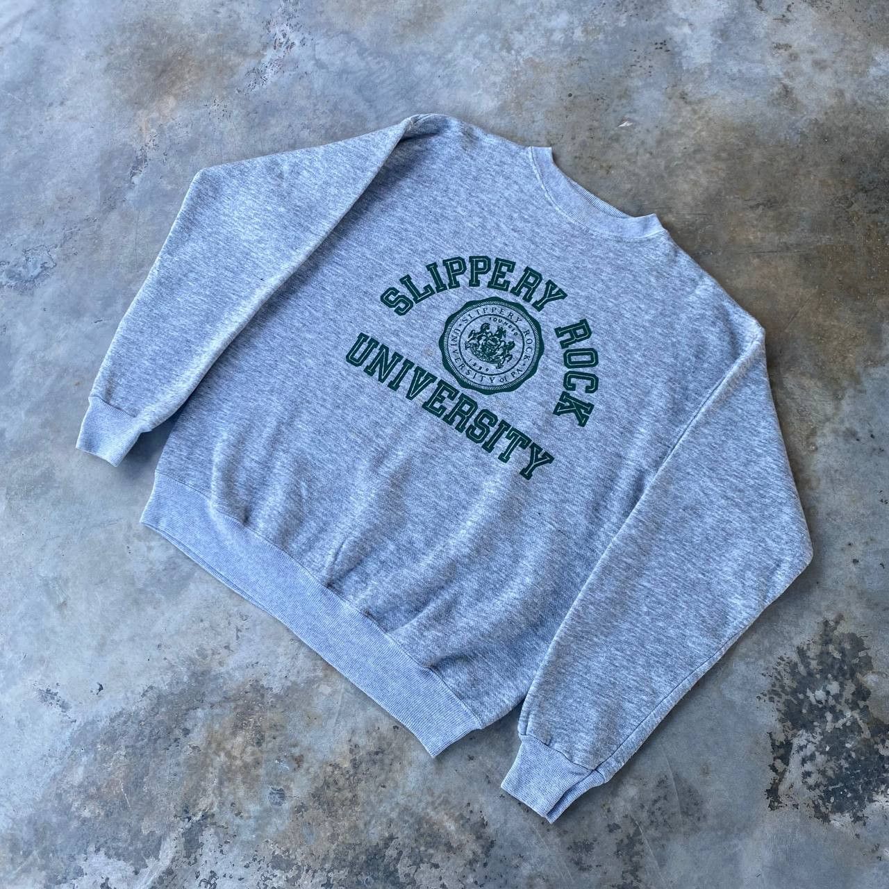 Vintage VINTAGE 80S SLIPPERY ROCK UNIVERSITY UNIVERSITE Size US L / EU 52-54 / 3 - 7 Thumbnail