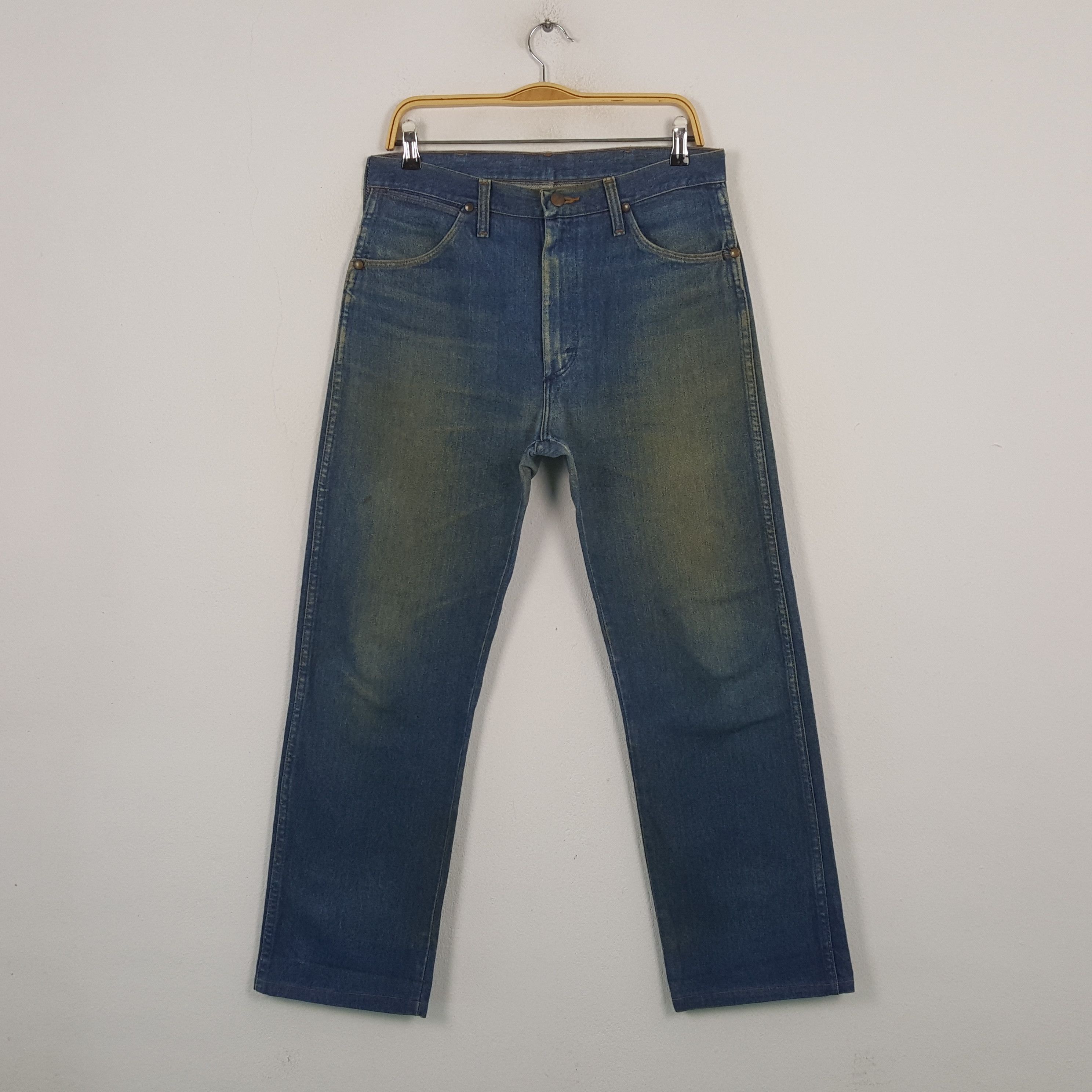 Wrangler Vintage Wrangler American Brand Blue Denim Jeans RR17 Size US 32 / EU 48 - 1 Thumbnail