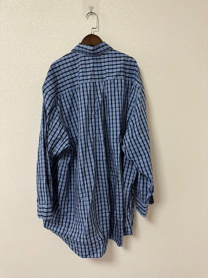 Vetements Vetements 19aw Showpiece Blue Plaid Fake Collar Shirt Size US M / EU 48-50 / 2 - 2 Thumbnail