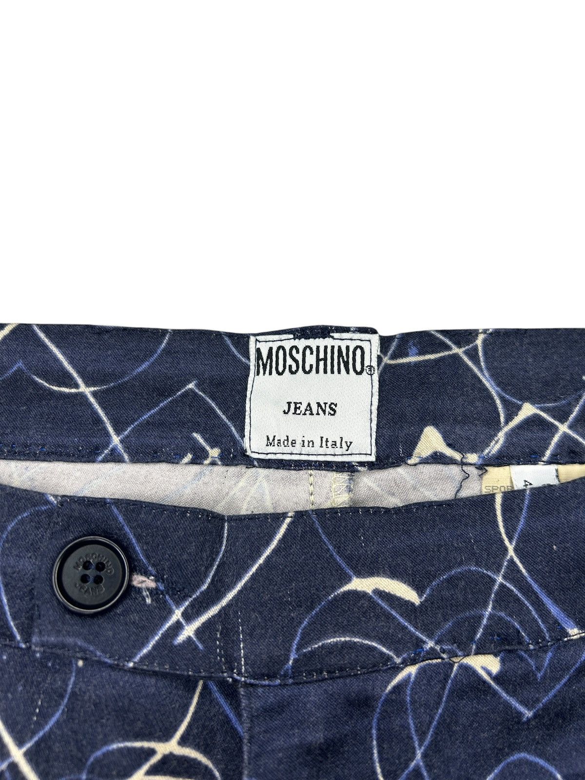 Moschino 90s Flared Trousers Size 28" / US 6 / IT 42 - 5 Thumbnail