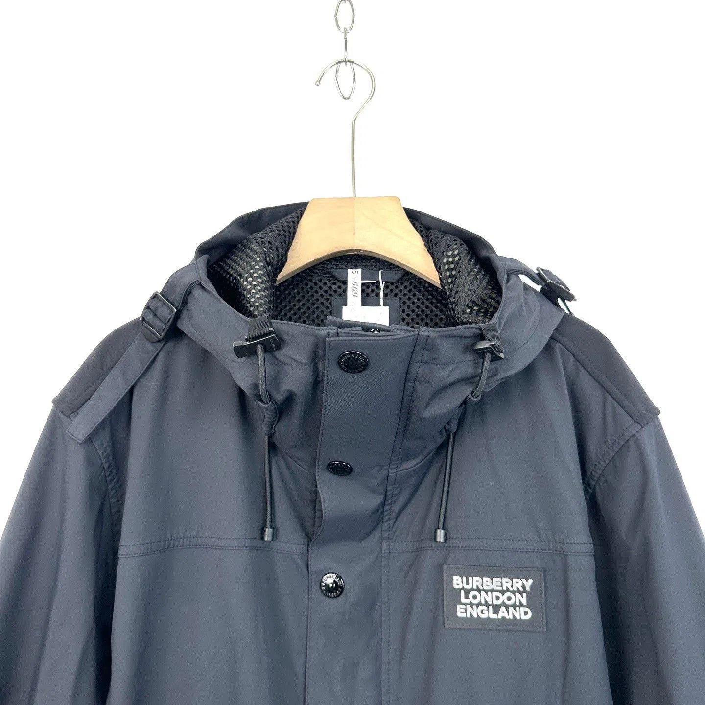 Burberry Burberry Logo Asymmetrical Hem Jacket. Size S / US 4 / IT 40 - 3 Thumbnail