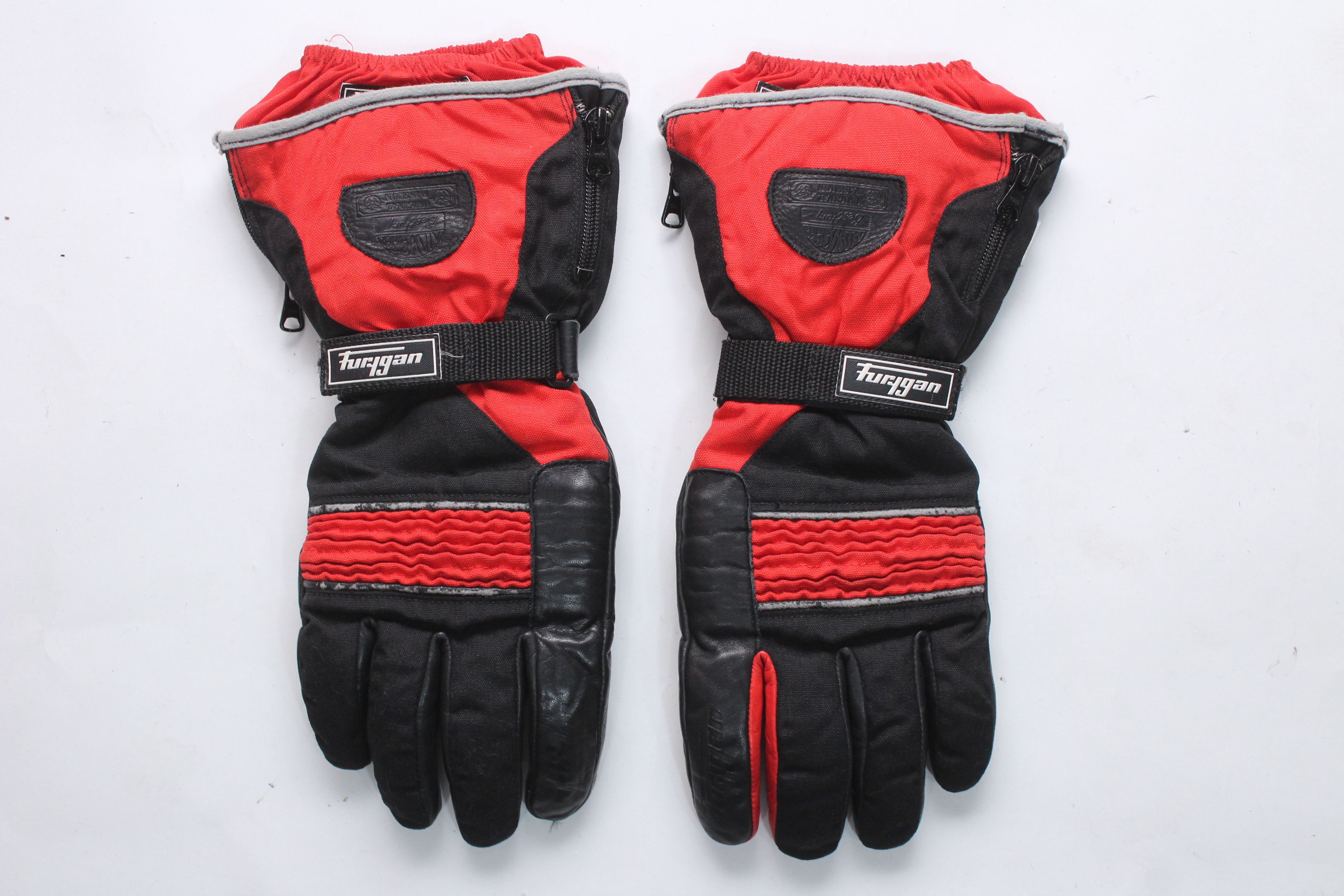 Vintage Furygan Trispace XL Alu Thermal Moto Gloves Size ONE SIZE - 2 Thumbnail
