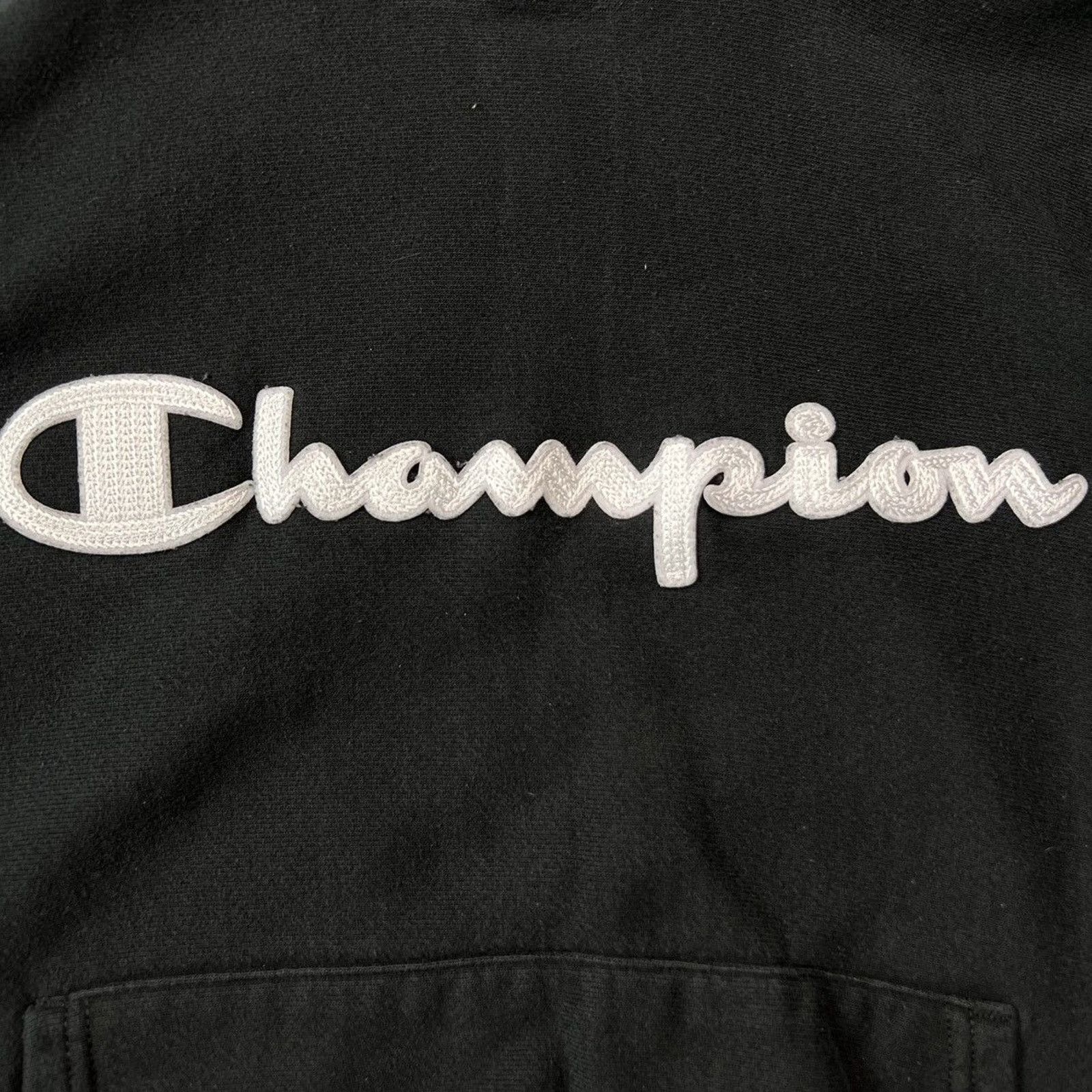 Champion × Vintage Champion Reverse Weave Hoodie Script Hooded Sweatshirt Size US S / EU 44-46 / 1 - 2 Thumbnail