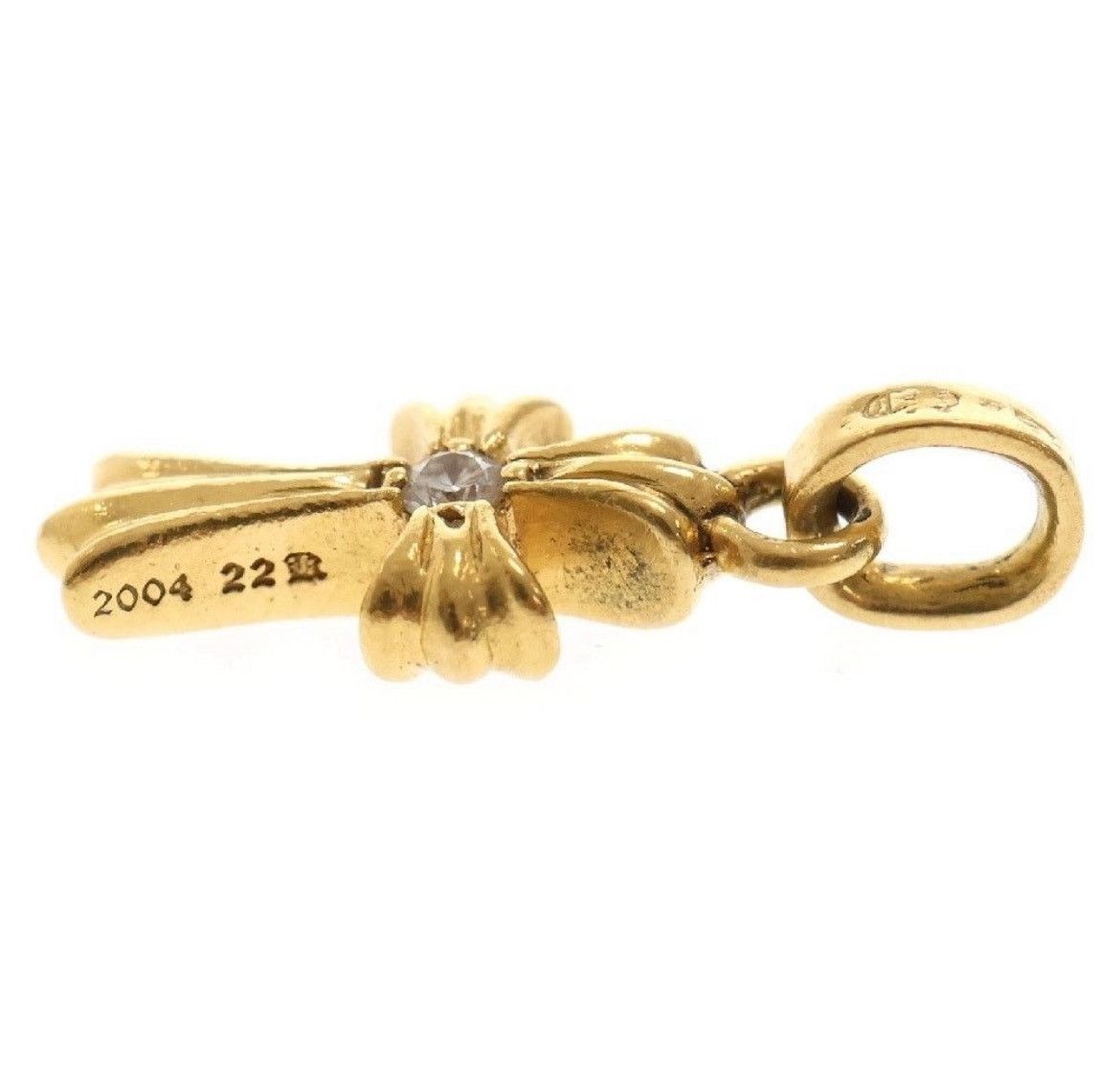 Chrome Hearts CHROME HEARTS 22K Gold Baby Fat Pendant Diamond Size ONE SIZE - 3 Thumbnail