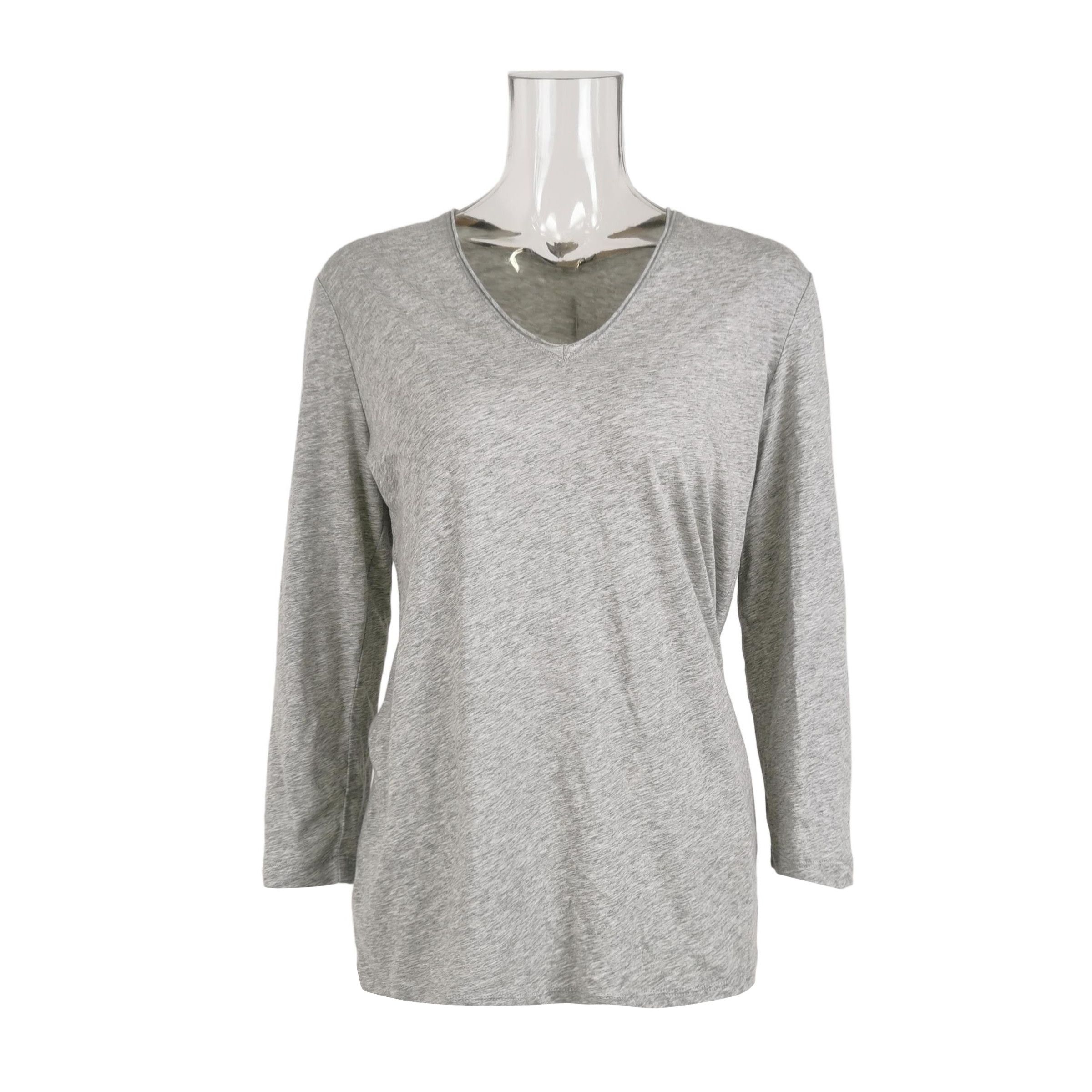 Burberry Burberry Brit Long Sleeve V-Neck Tee 0079 Size US L / EU 52-54 / 3 - 1 Thumbnail