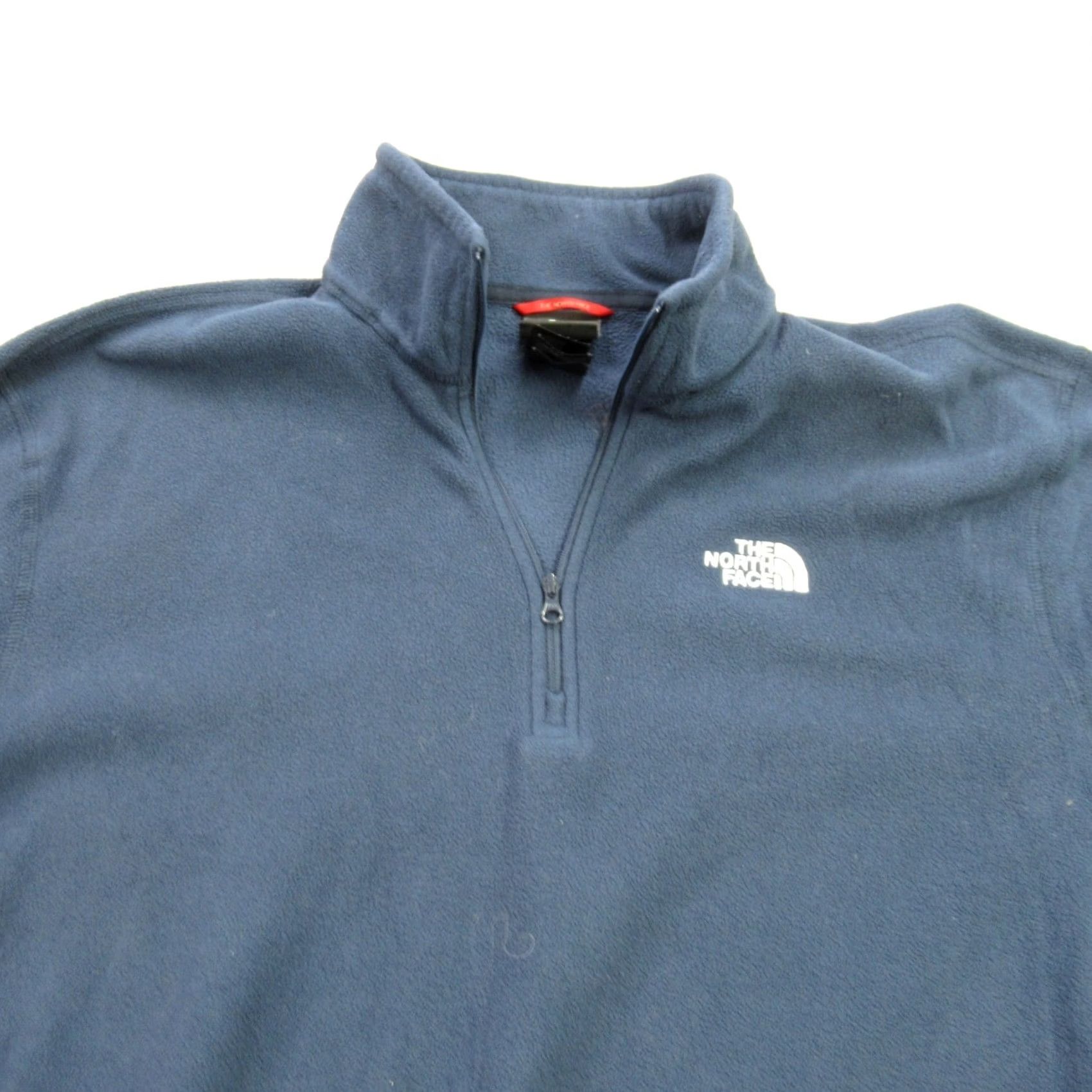 The North Face The North Face Pullover Mens Large Long Sleeve 1/4 Zip Casual Lightweight Blue Size US L / EU 52-54 / 3 - 3 Thumbnail