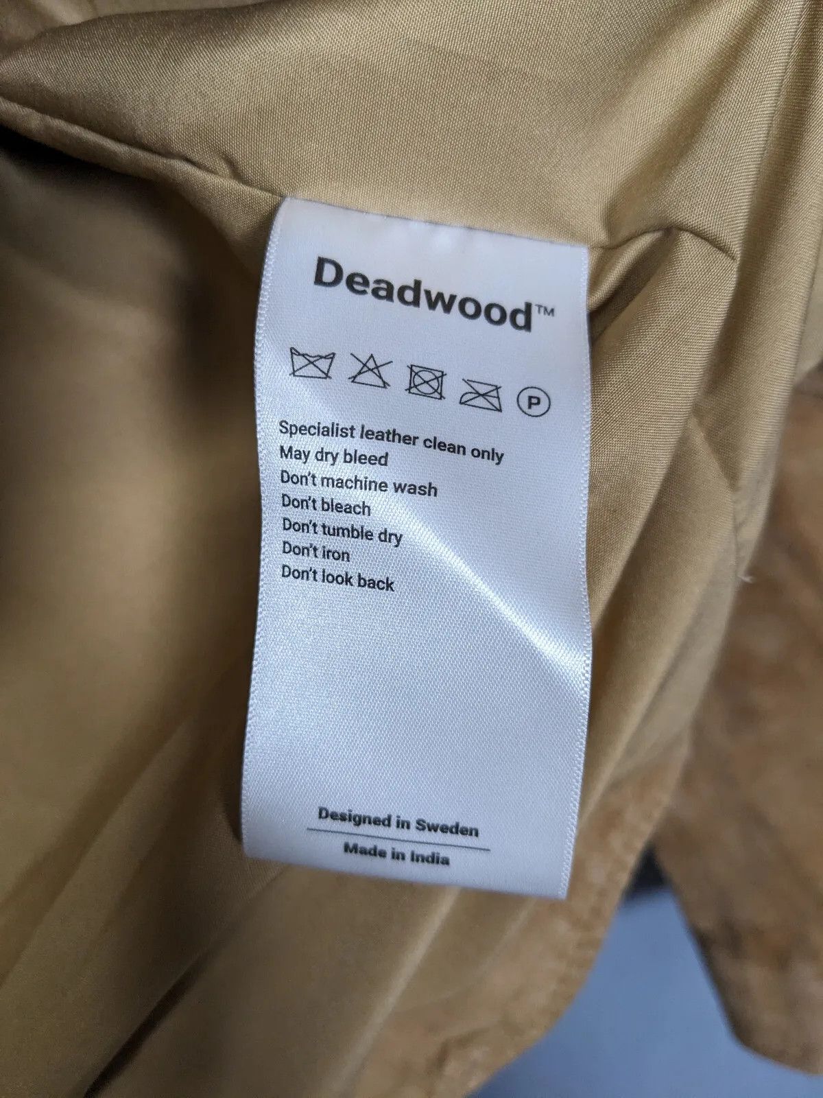 Deadwood Deadwood lamb suede leather jacket Size US XXS / EU 40 - 5 Thumbnail