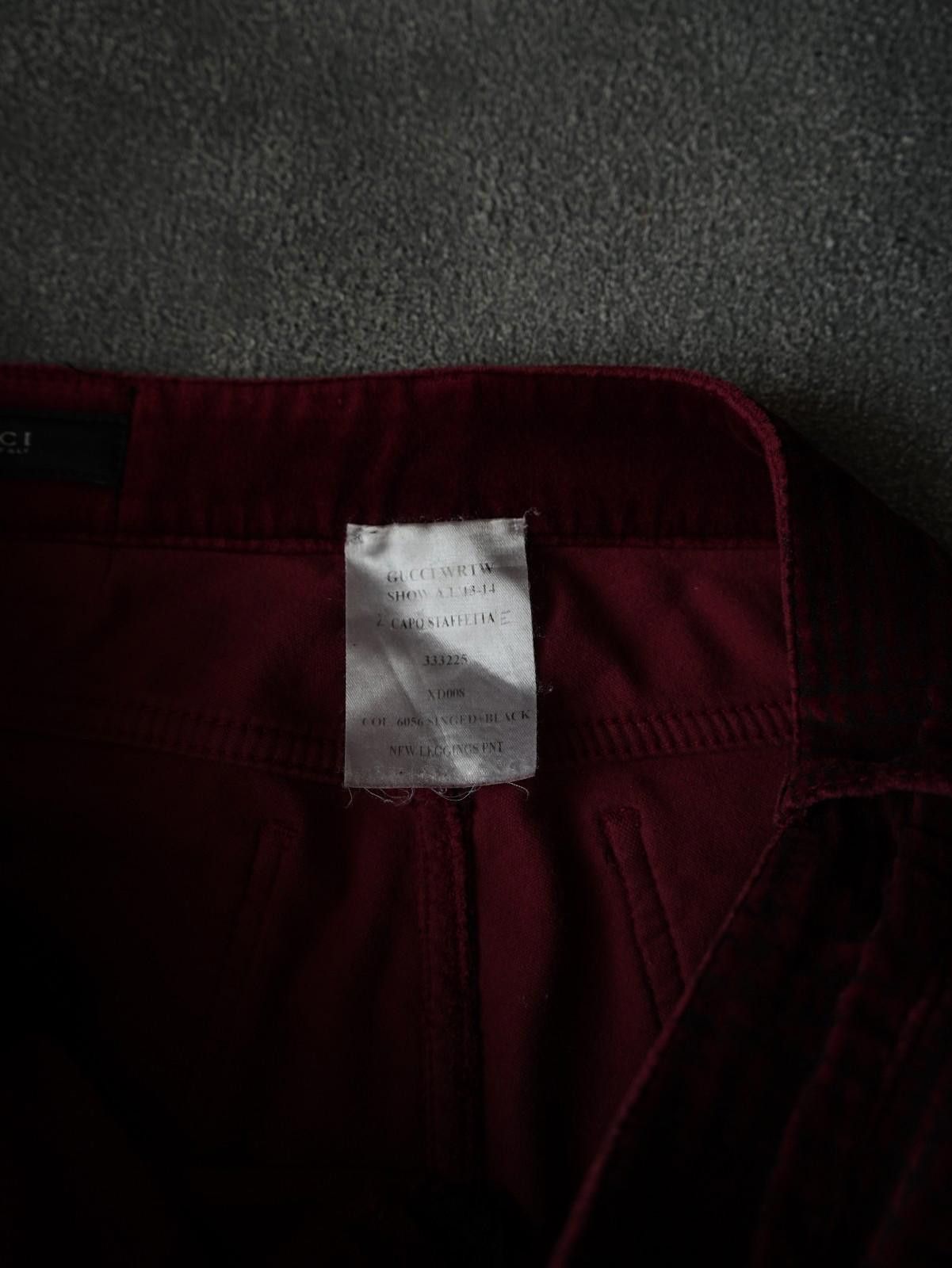Gucci 2013/2014 AW Gucci Runway Checked "New Leggings" Pant Size 26" / US 2 / IT 38 - 8 Thumbnail