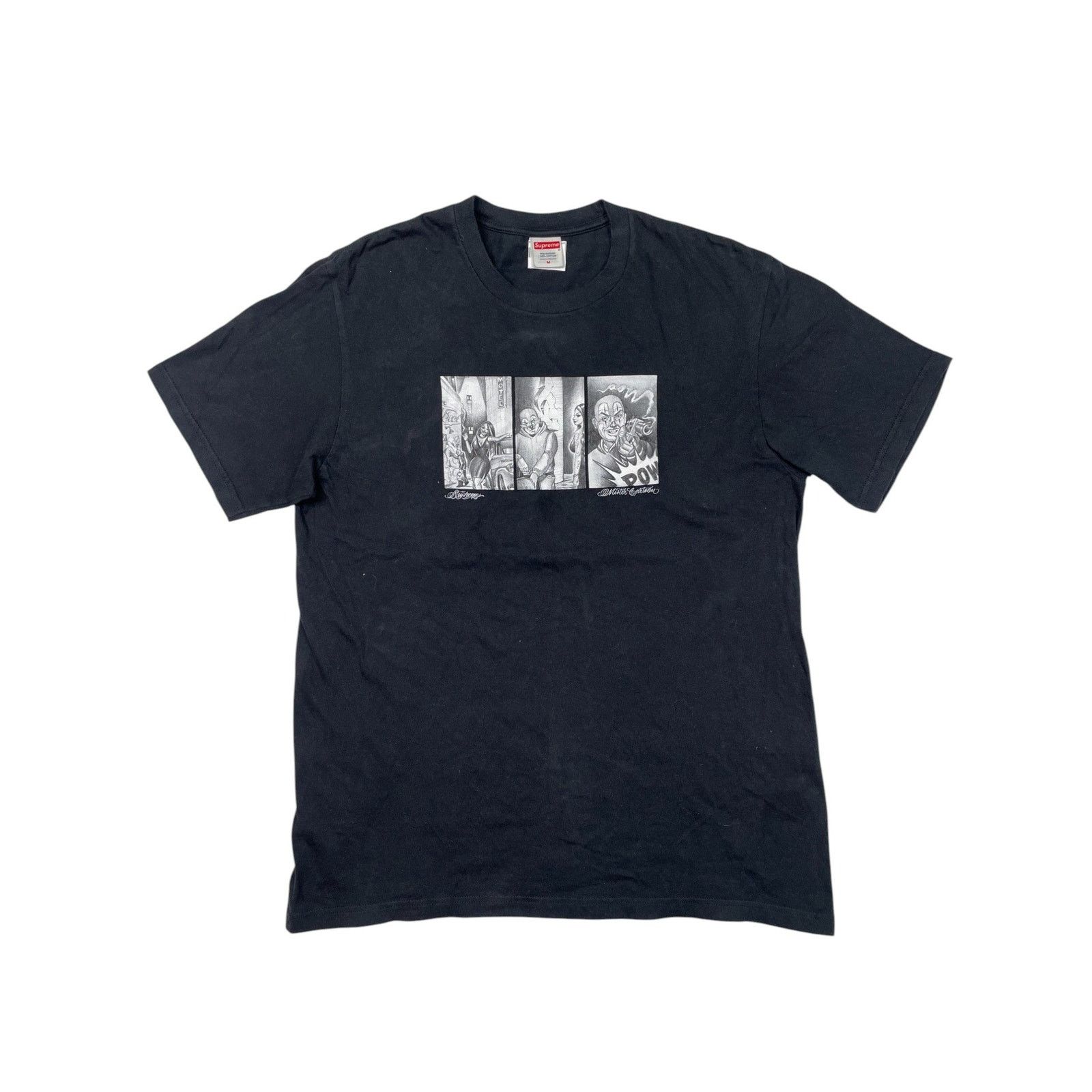 Supreme Supreme Comic Black Tee Size US M / EU 48-50 / 2 - 1 Thumbnail