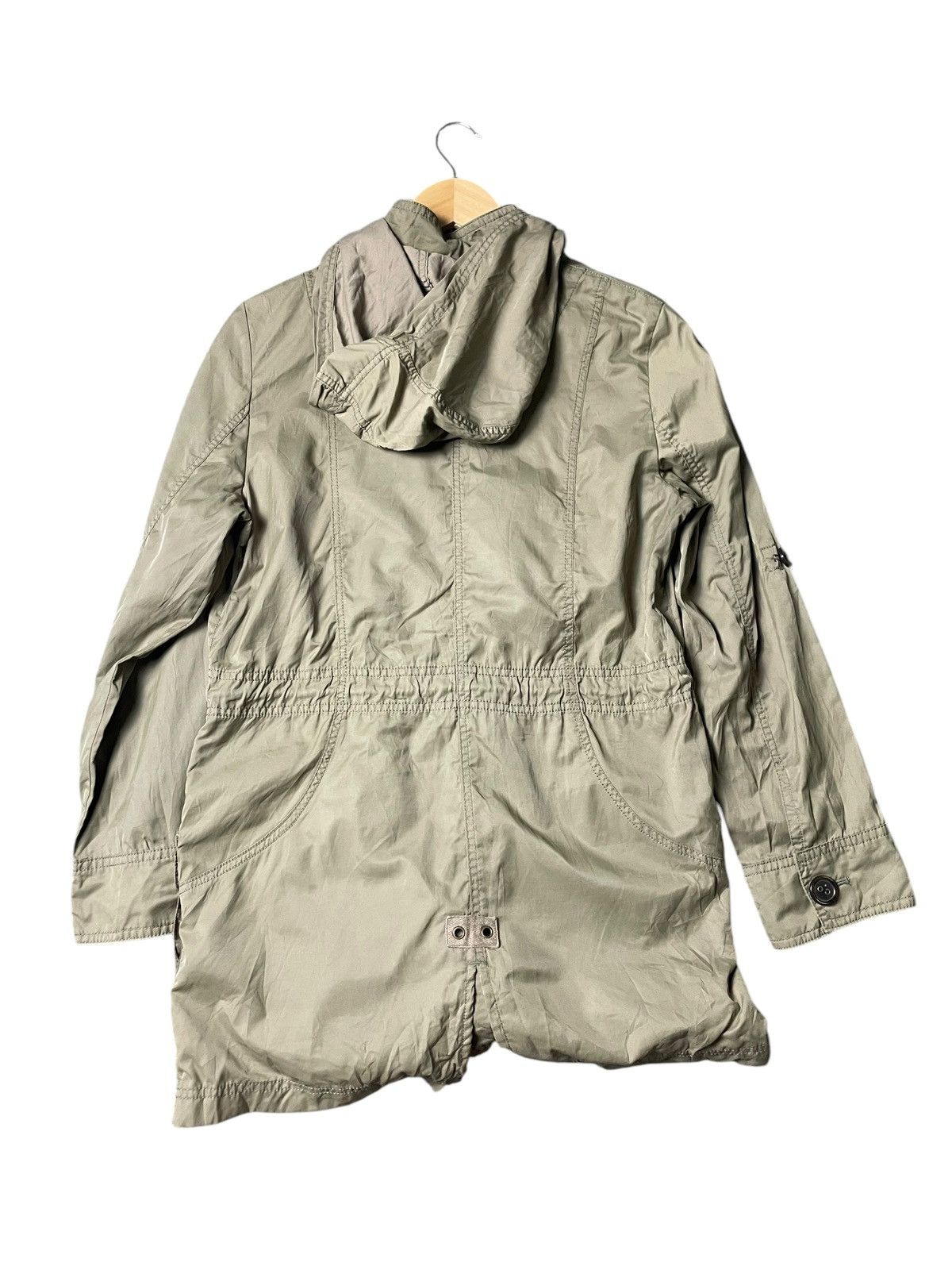 Japanese Brand × Vintage ALLER BIEN Brand Hooded Light Jacket (95) Size US XXS / EU 40 - 6 Thumbnail