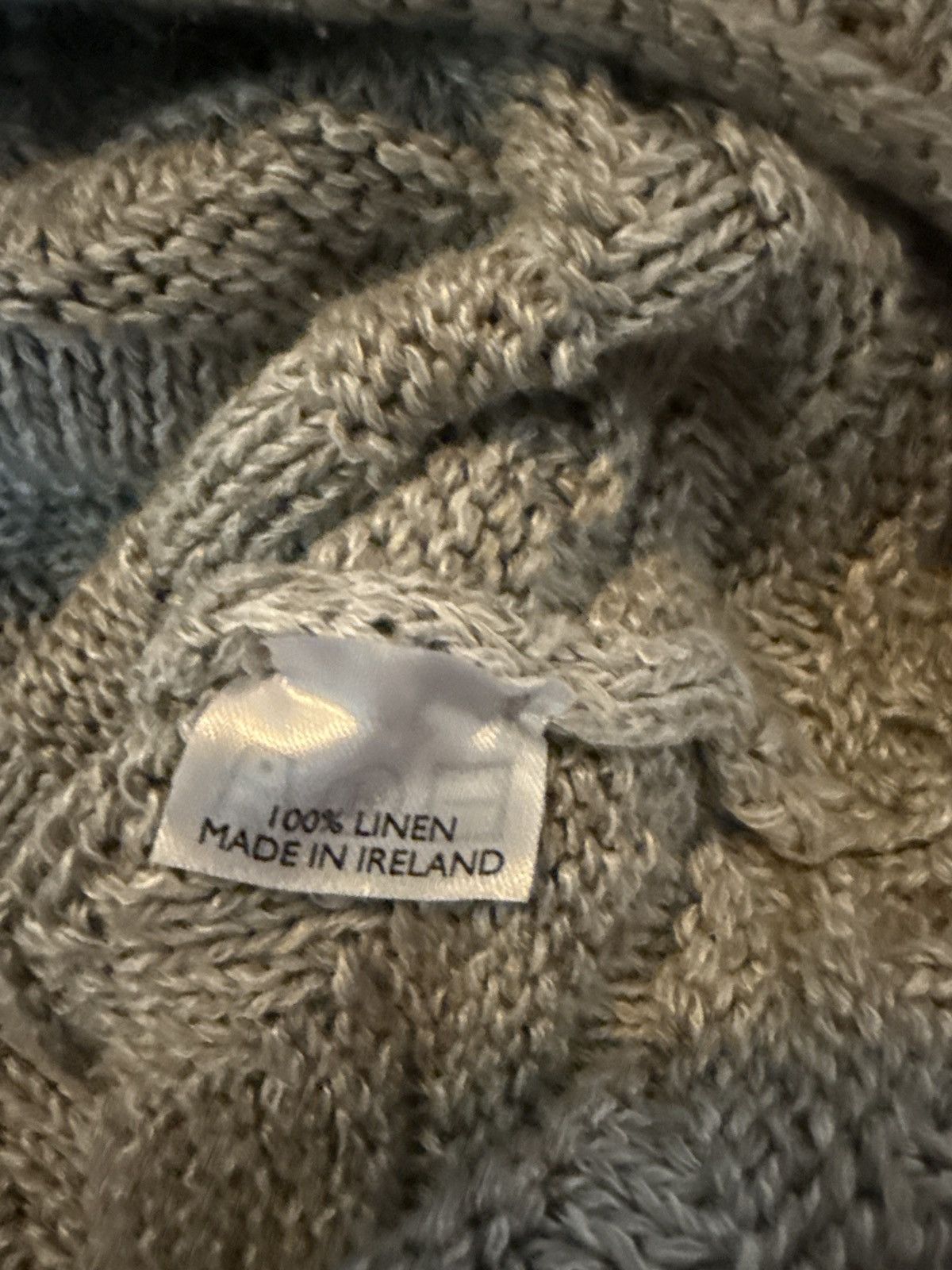 Inis Meain Inis Meain - 100% Linen - Made in Ireland Size US XXL / EU 58 / 5 - 7 Thumbnail