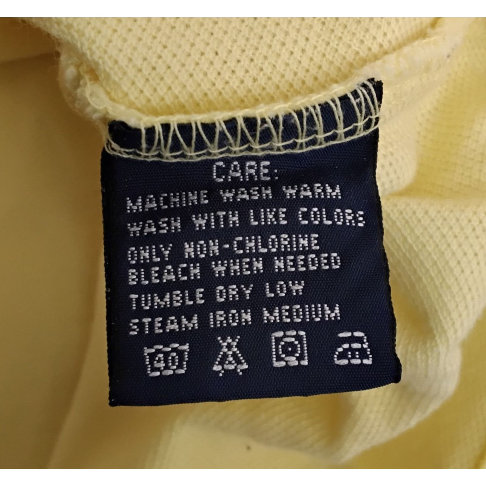 Ralph Lauren Ralph Lauren The Skinny Polo Women's XL Butter Yellow Cotton Size XL / US 12-14 / IT 48-50 - 6 Thumbnail