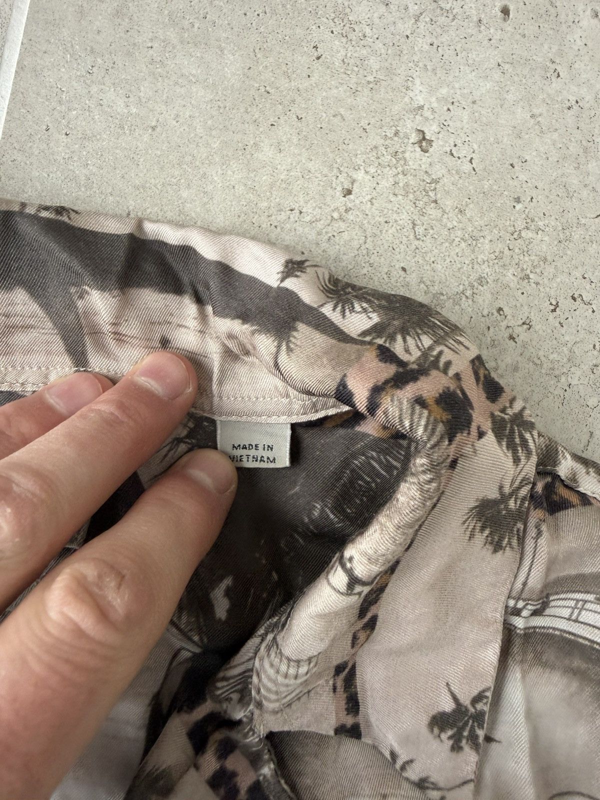 Allsaints Vintage Allsaints Hawaiian shirt Art Hype Size M Size US M / EU 48-50 / 2 - 4 Thumbnail