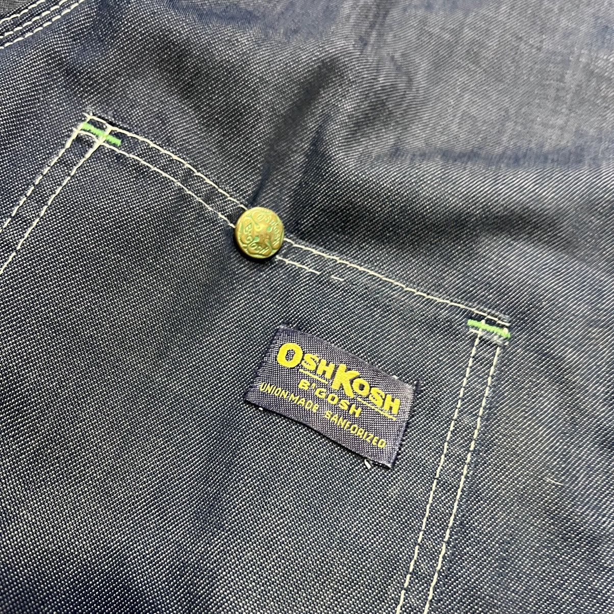 Oshkosh × Vintage Vintage 70s OshKosh B’Gosh Denim Chore Jacket Blanket Lined Size US XL / EU 56 / 4 - 5 Thumbnail