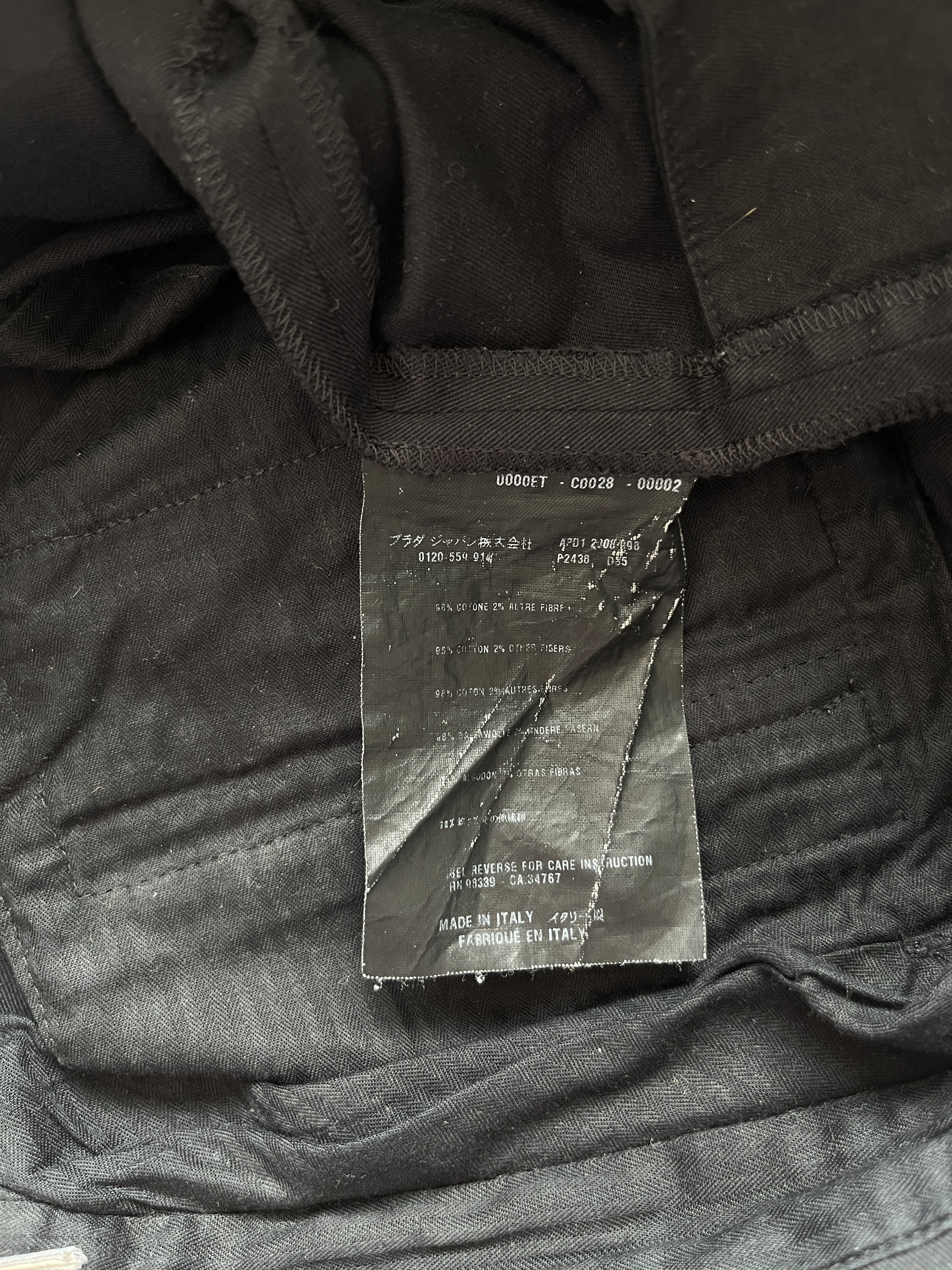 Prada ⚡️QUICK SALE⚡️2008 Prada Midnight Blue Pants Trousers Size 30" / US 8 / IT 44 - 4 Thumbnail