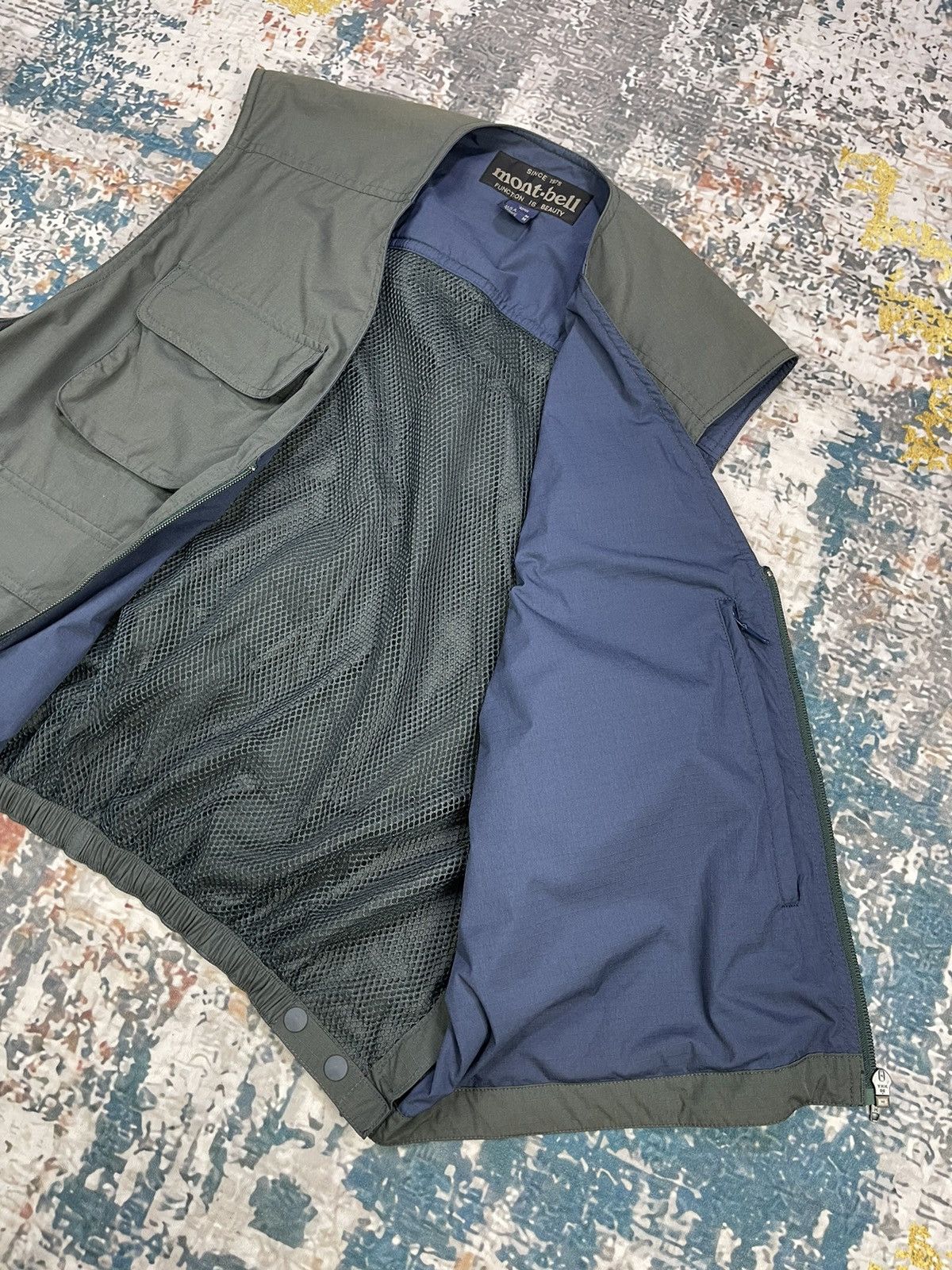 Montbell Vintage Montbell Utility Pocket Ripstop Nylon Size US M / EU 48-50 / 2 - 4 Thumbnail