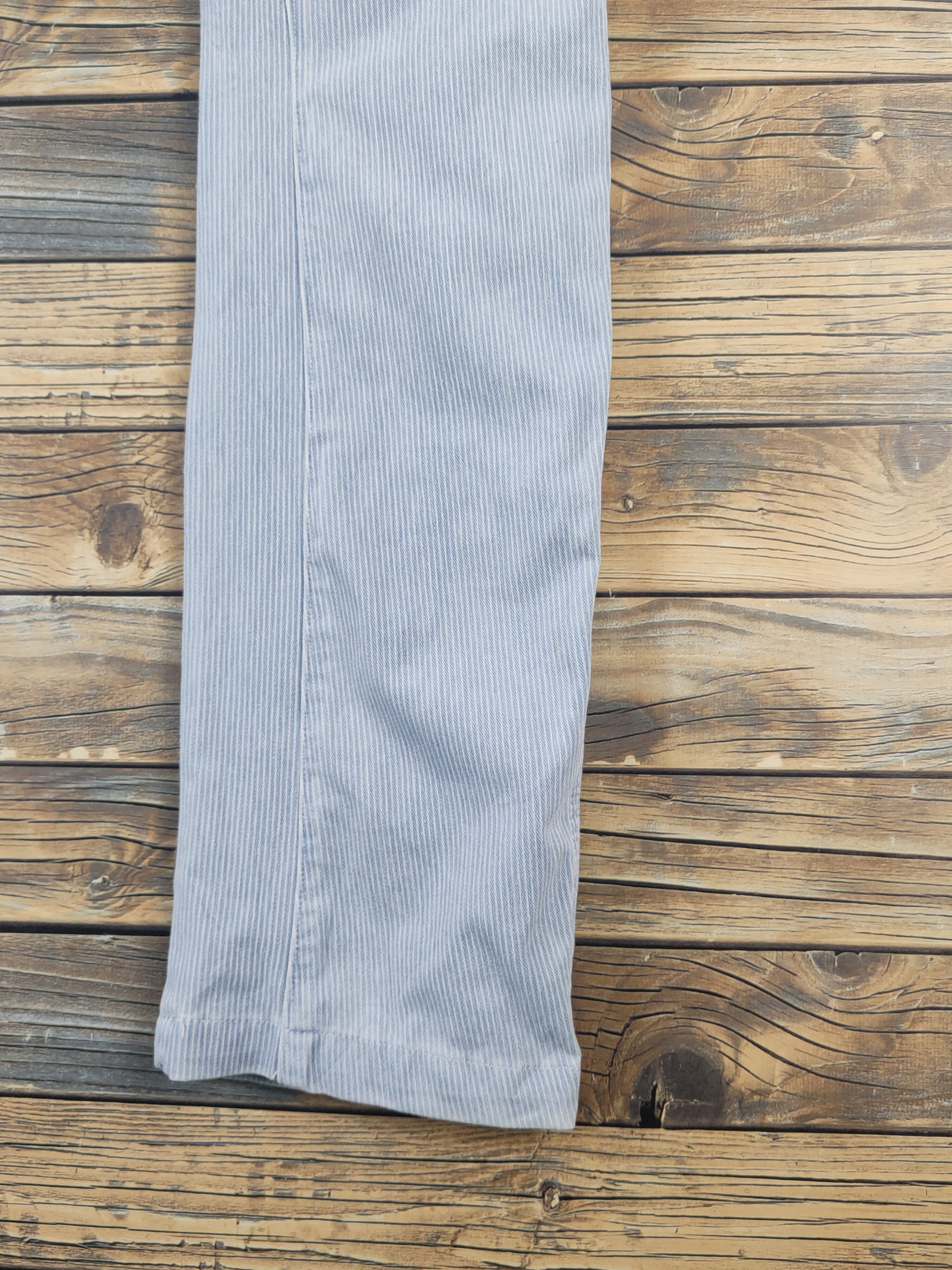 Japanese Brand FieldCore Light Blue Distressed Soft Jeans #W2006 Size US 31 - 11 Thumbnail