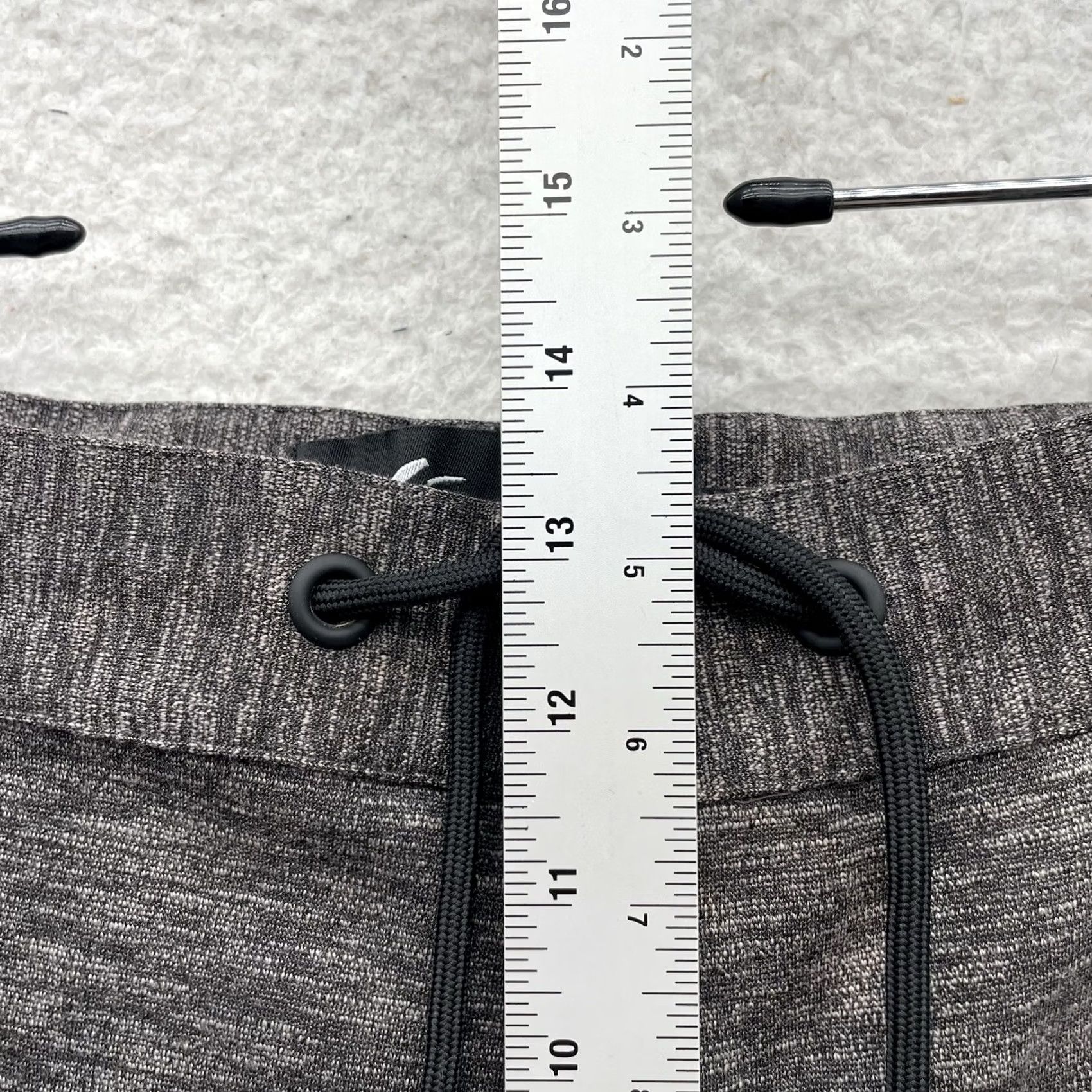 Vintage Mauvais Pants Mens 40x30 Heather Gray Tapered Drawstring Trousers Resort Woven Size US 40 / EU 56 - 7 Thumbnail