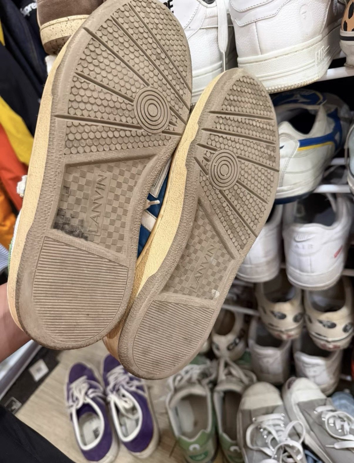 Lanvin Lanvin Clay Sneakers Size US 8 / EU 41 - 3 Thumbnail