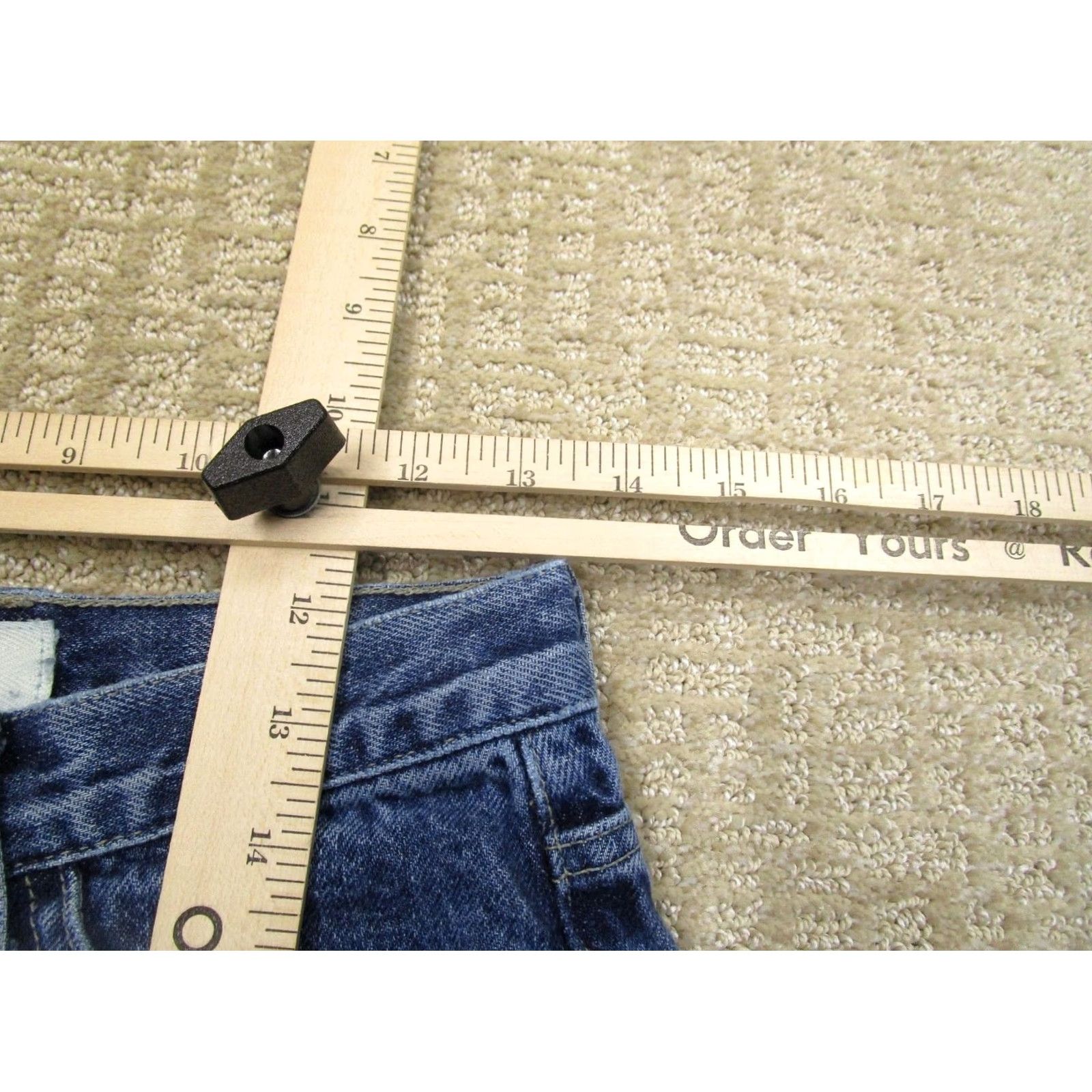 Guess VINTAGE GUESS Jeans Women 28 High Rise Tapered Denim Dark Wash 90s Size 28" / US 6 / IT 42 - 5 Thumbnail