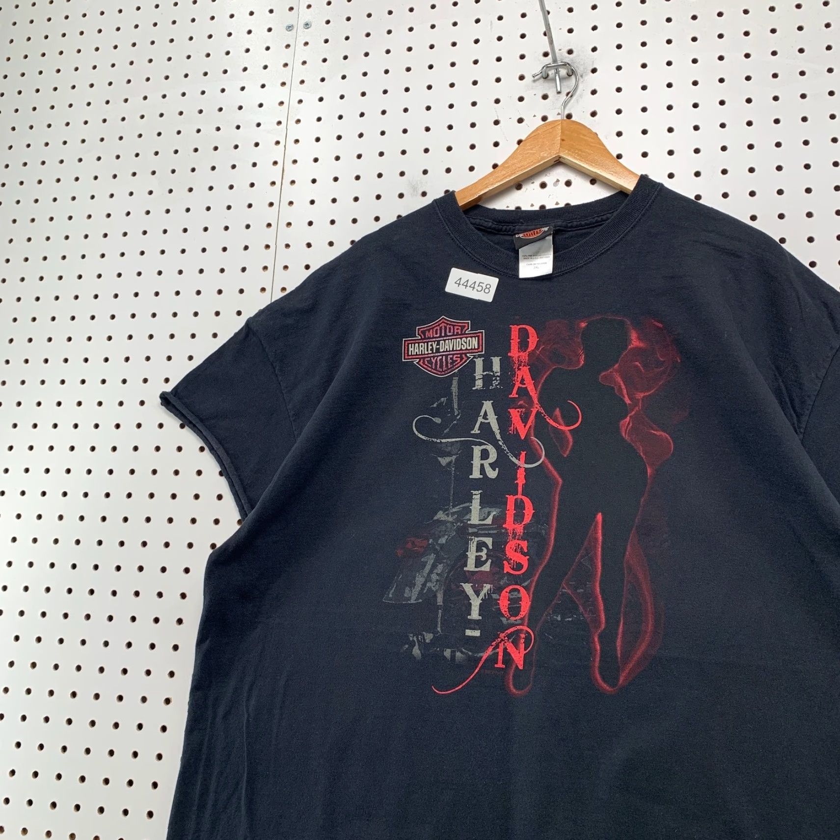 Harley Davidson VINTAGE Harley-Davidson Shirt Mens 2XL Black Sleeveless Crew Neck Graphic Print Band Biker Music Joliet IL Size US XXL / EU 58 / 5 - 4 Thumbnail