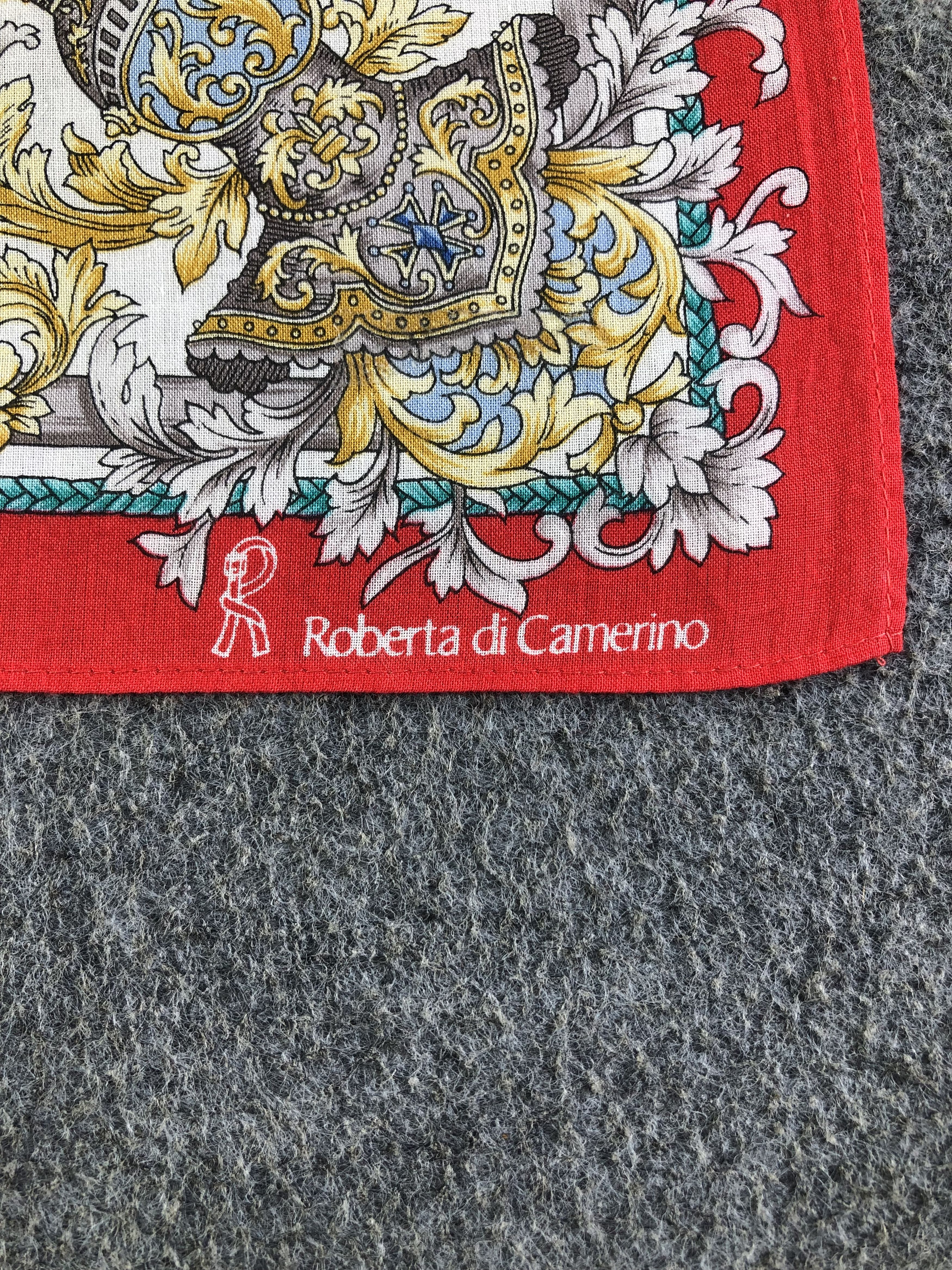 Roberta di Camerino Roberta Di Camerino Handkerchief / Bandana/ Neckerchief C387 Size ONE SIZE - 5 Thumbnail