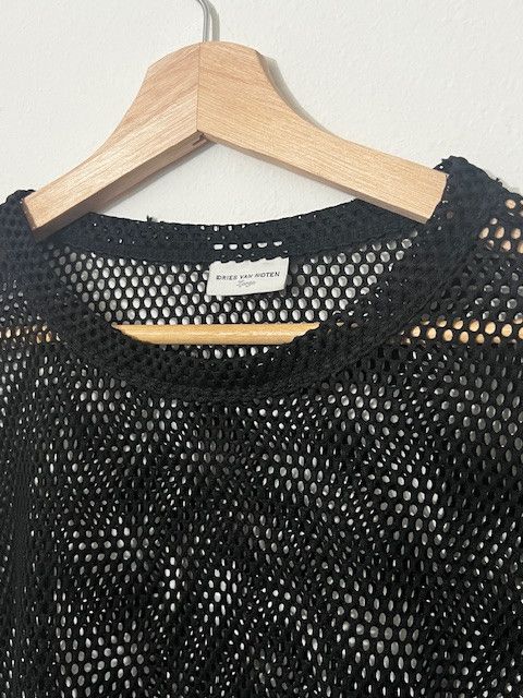 Dries Van Noten Mesh Oversized Top Size US L / EU 52-54 / 3 - 5 Thumbnail